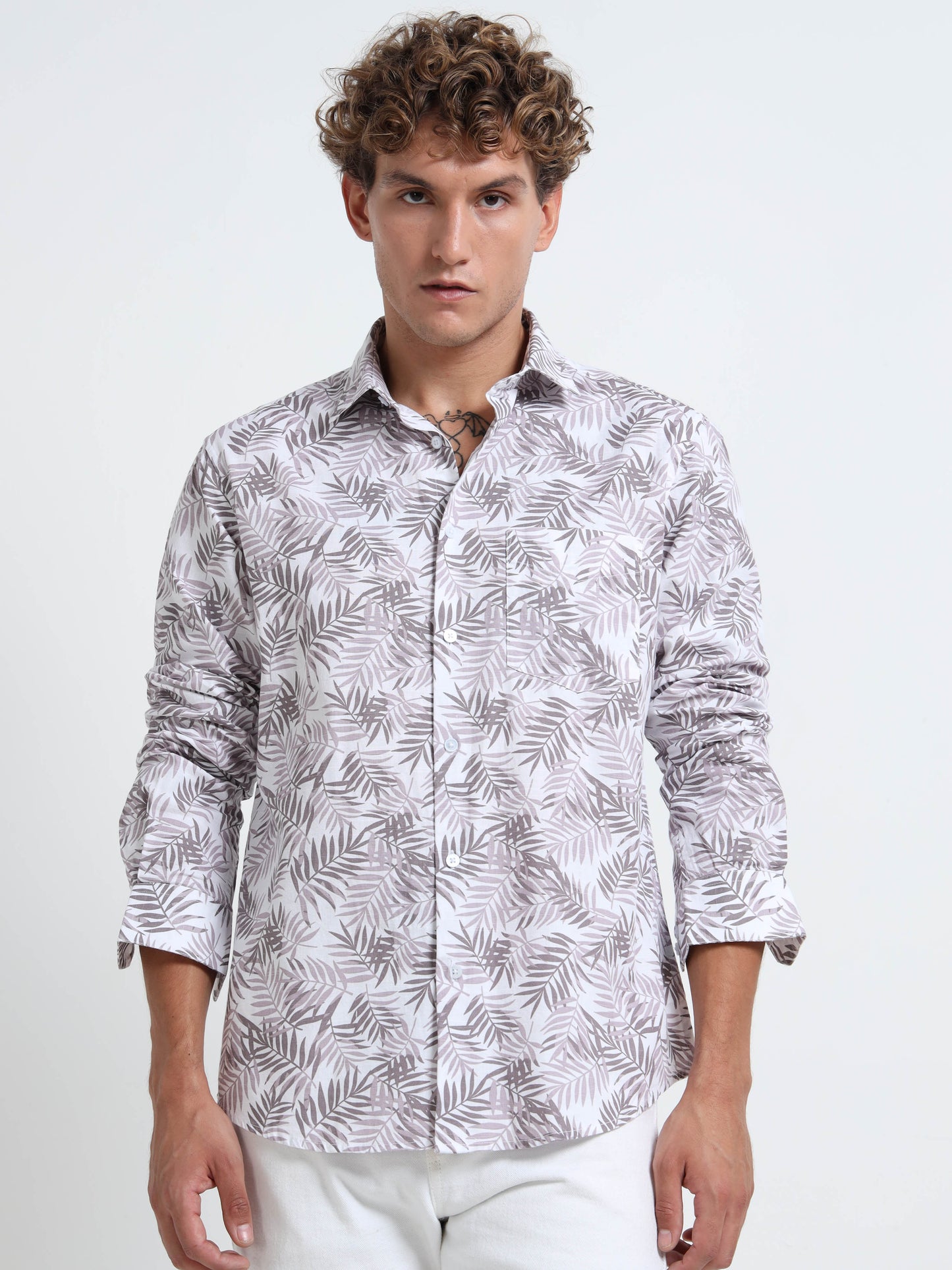 Air-supply printed shirt