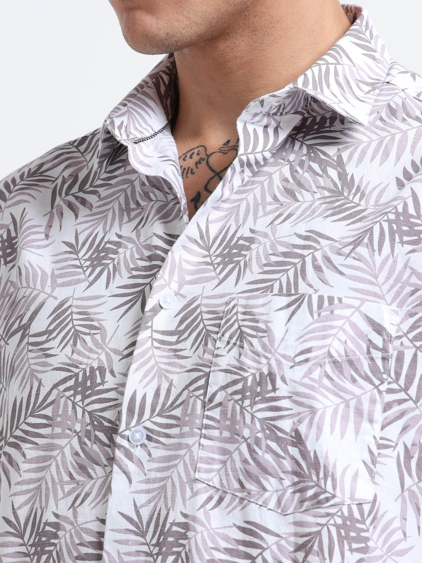 Air-supply printed shirt