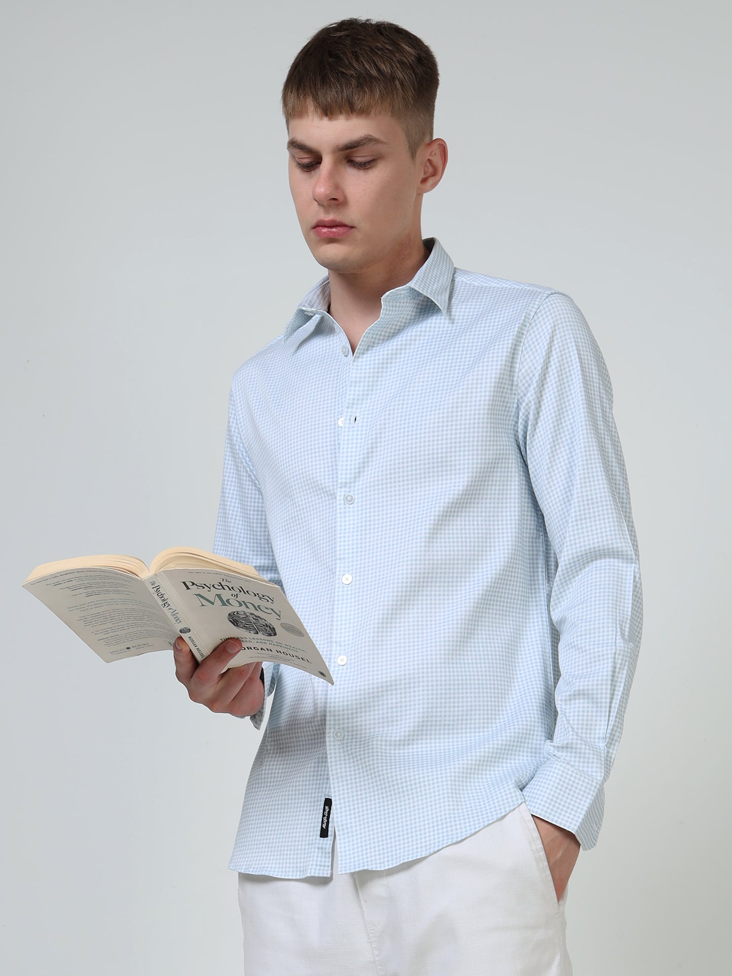 Martin Smith Men’s Regular Fit Cotton Office Shirt