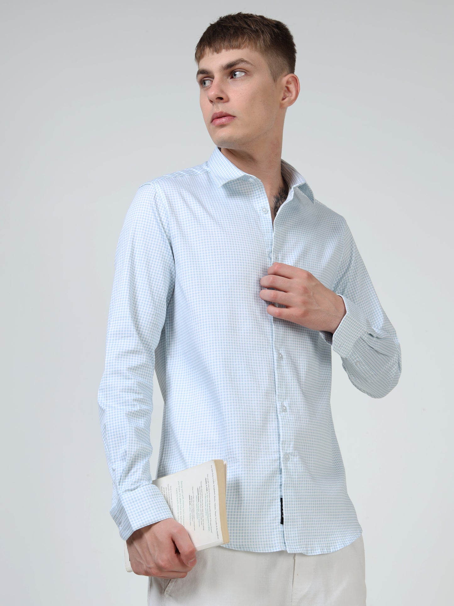 Martin Smith Men’s Regular Fit Cotton Office Shirt
