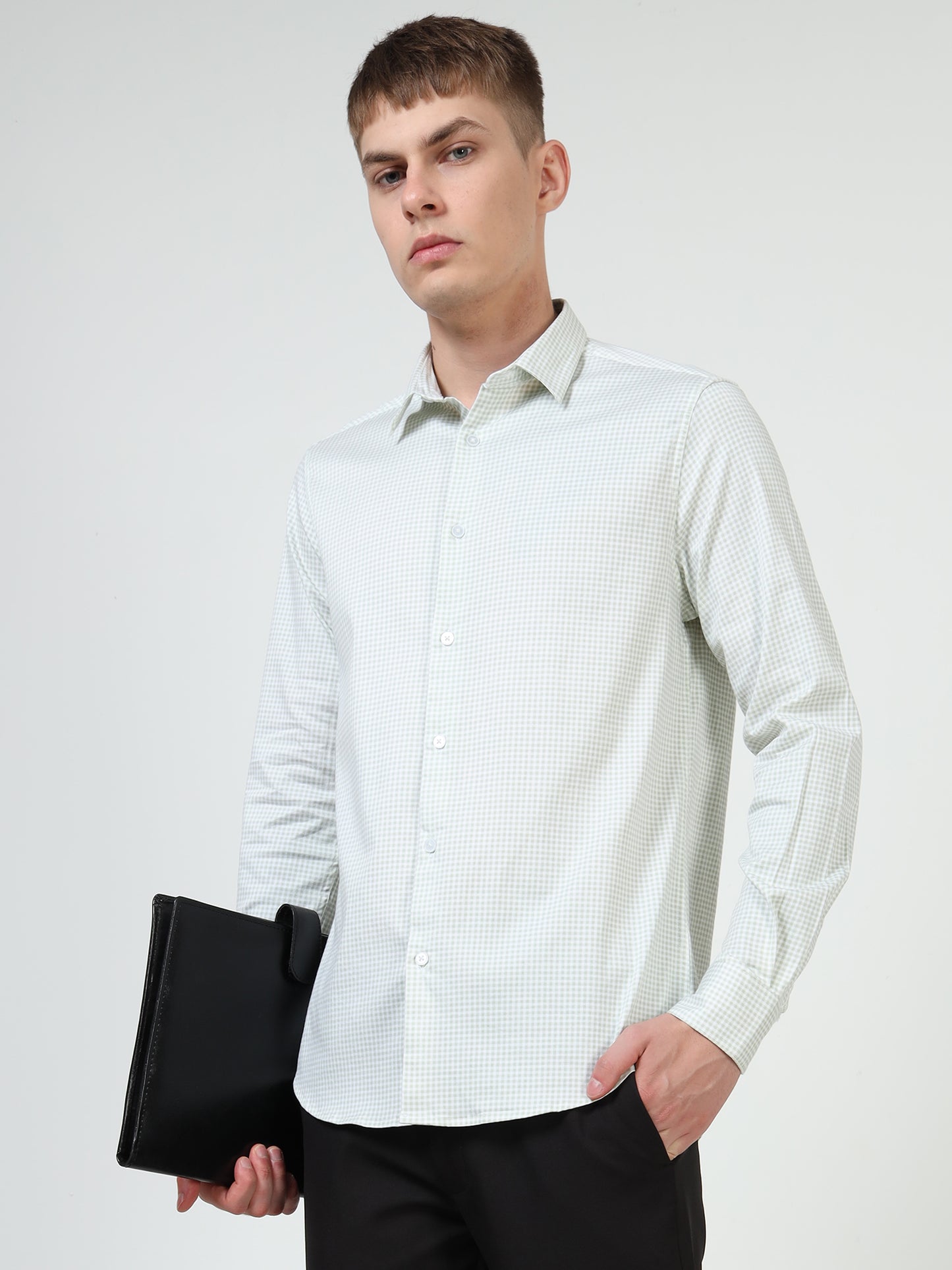 Martin Smith Men’s Regular Fit Cotton Office Shirt