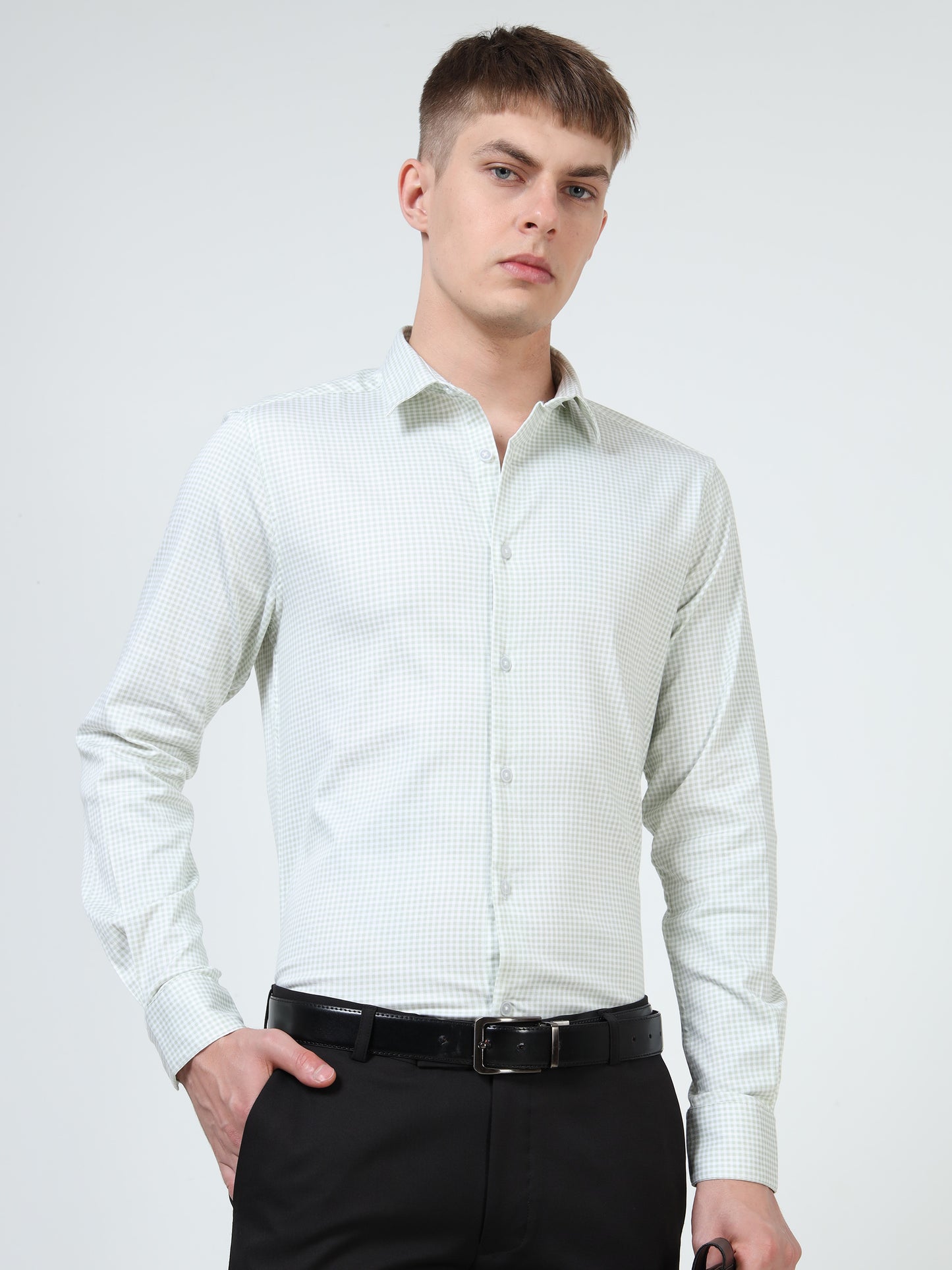Martin Smith Men’s Regular Fit Cotton Office Shirt