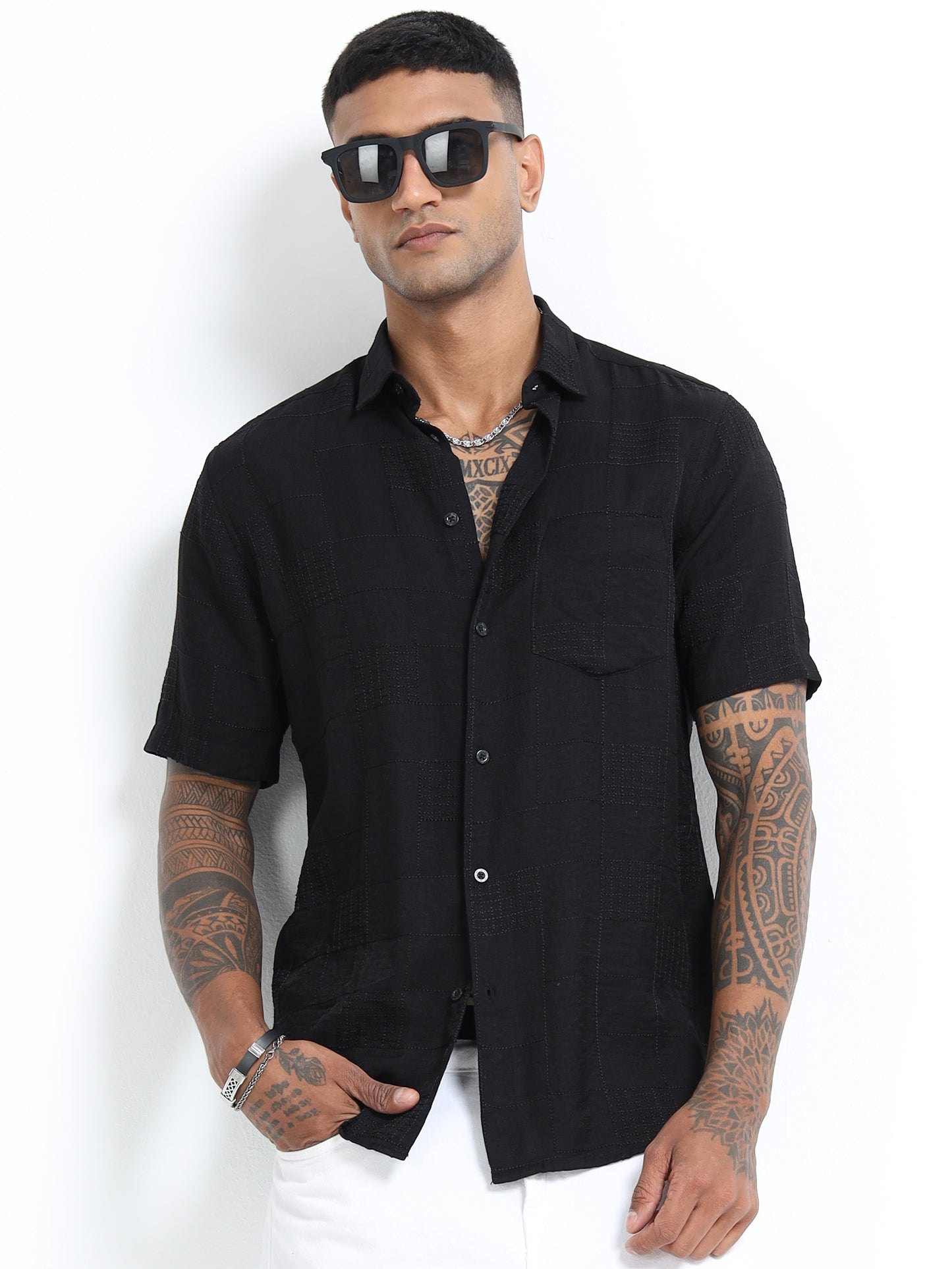 Silent Luxury Half Sleev Shirt