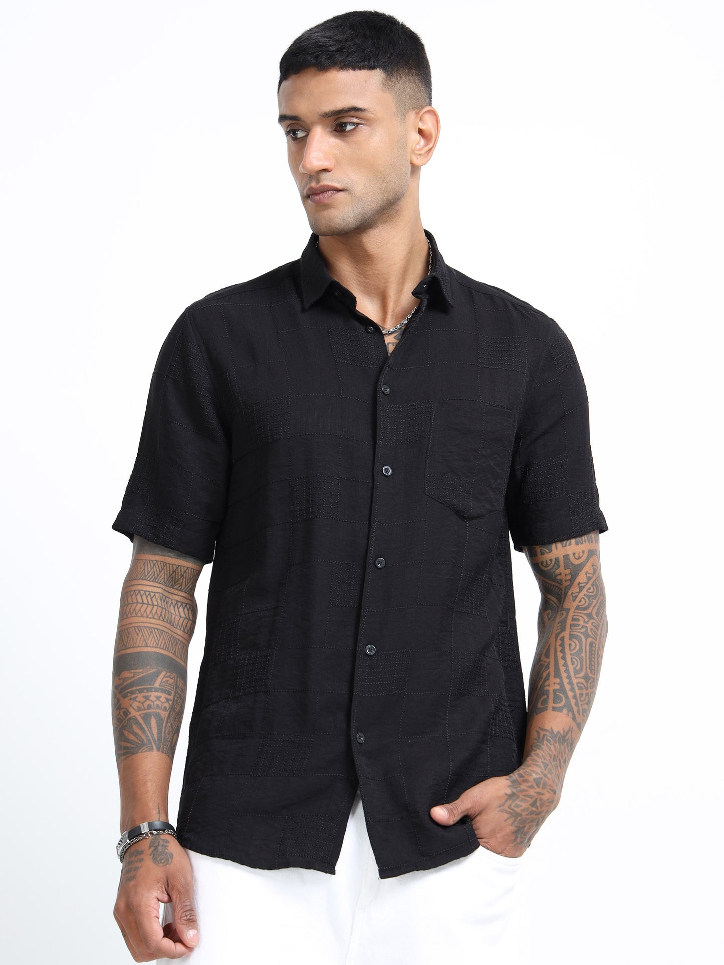 Silent Luxury Half Sleev Shirt