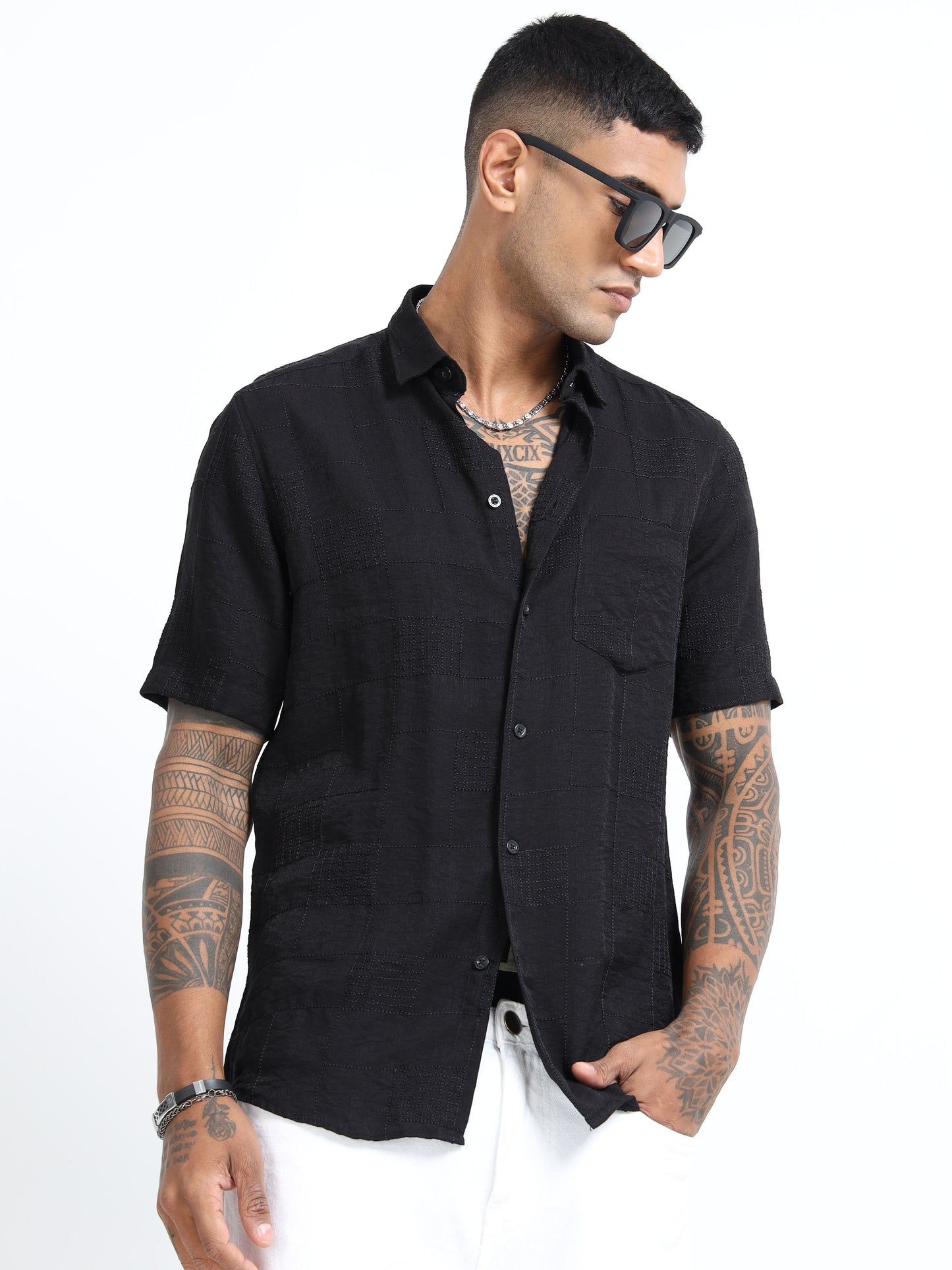 Silent Luxury Half Sleev Shirt