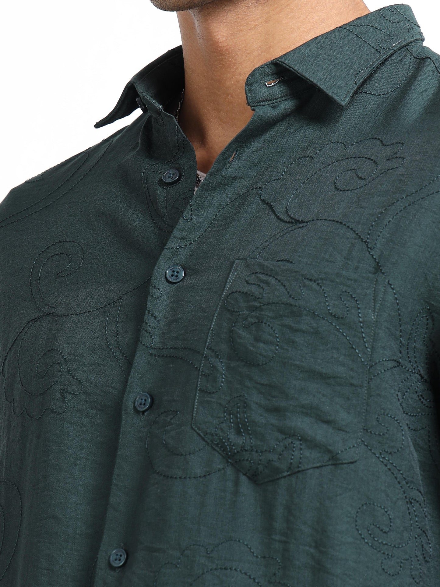 Silent Luxury Half Sleevs Shirt