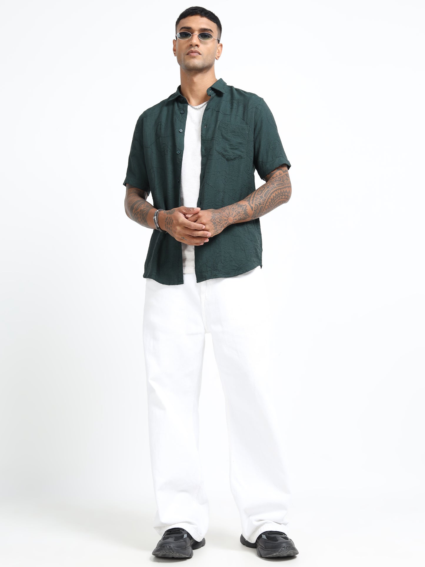 Silent Luxury Half Sleevs Shirt