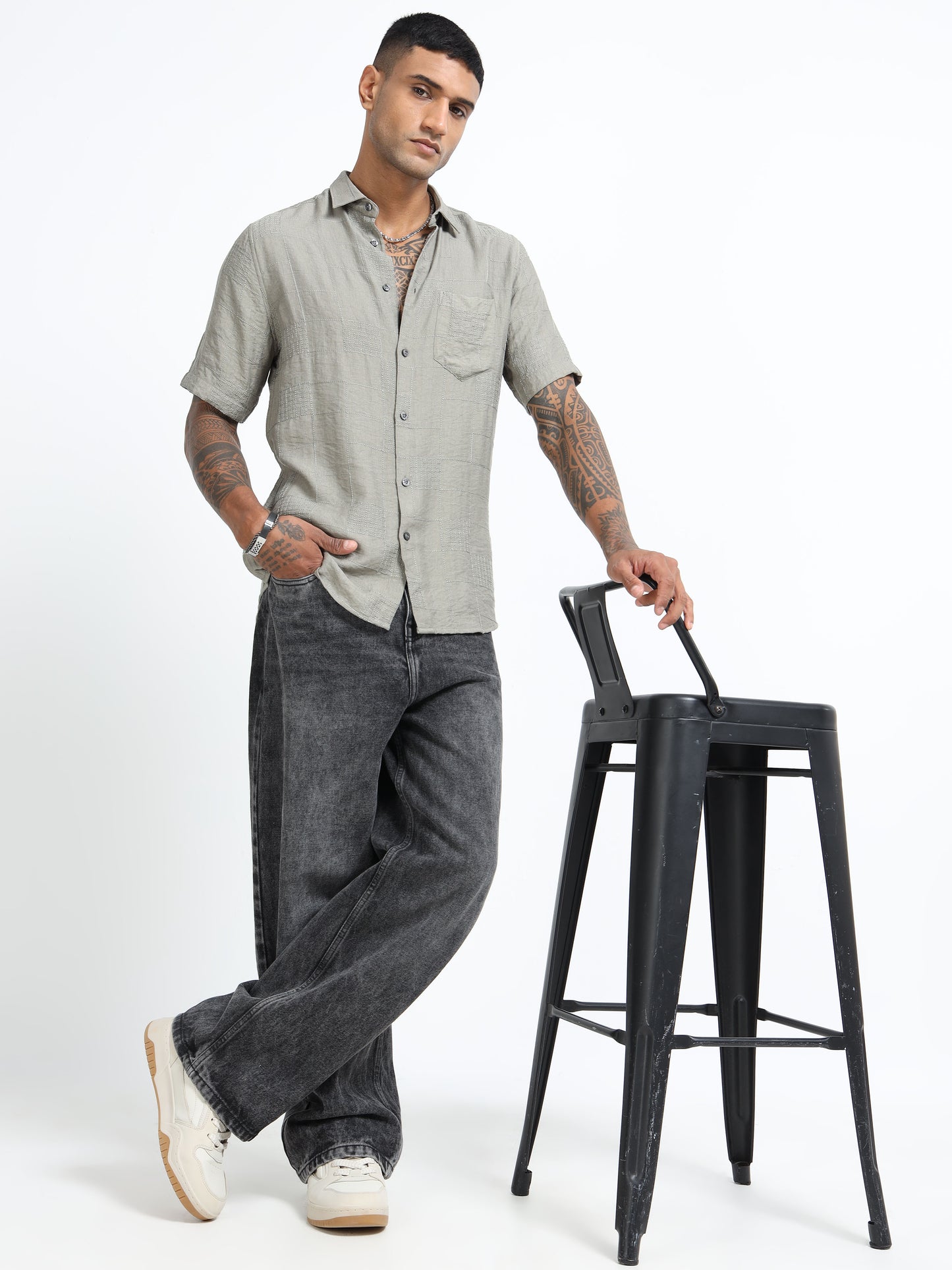 Silent Luxury Half Sleev Shirt