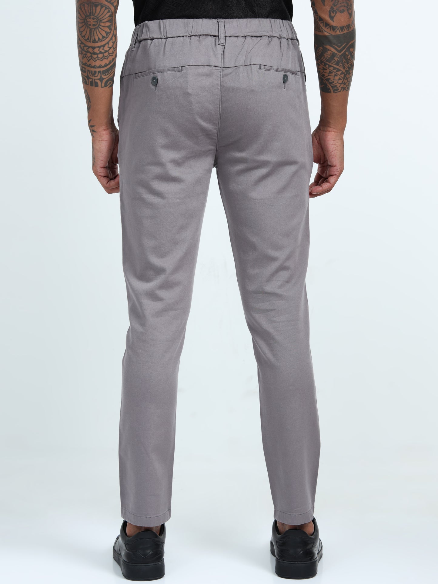 Grey Relaxed Trousers
