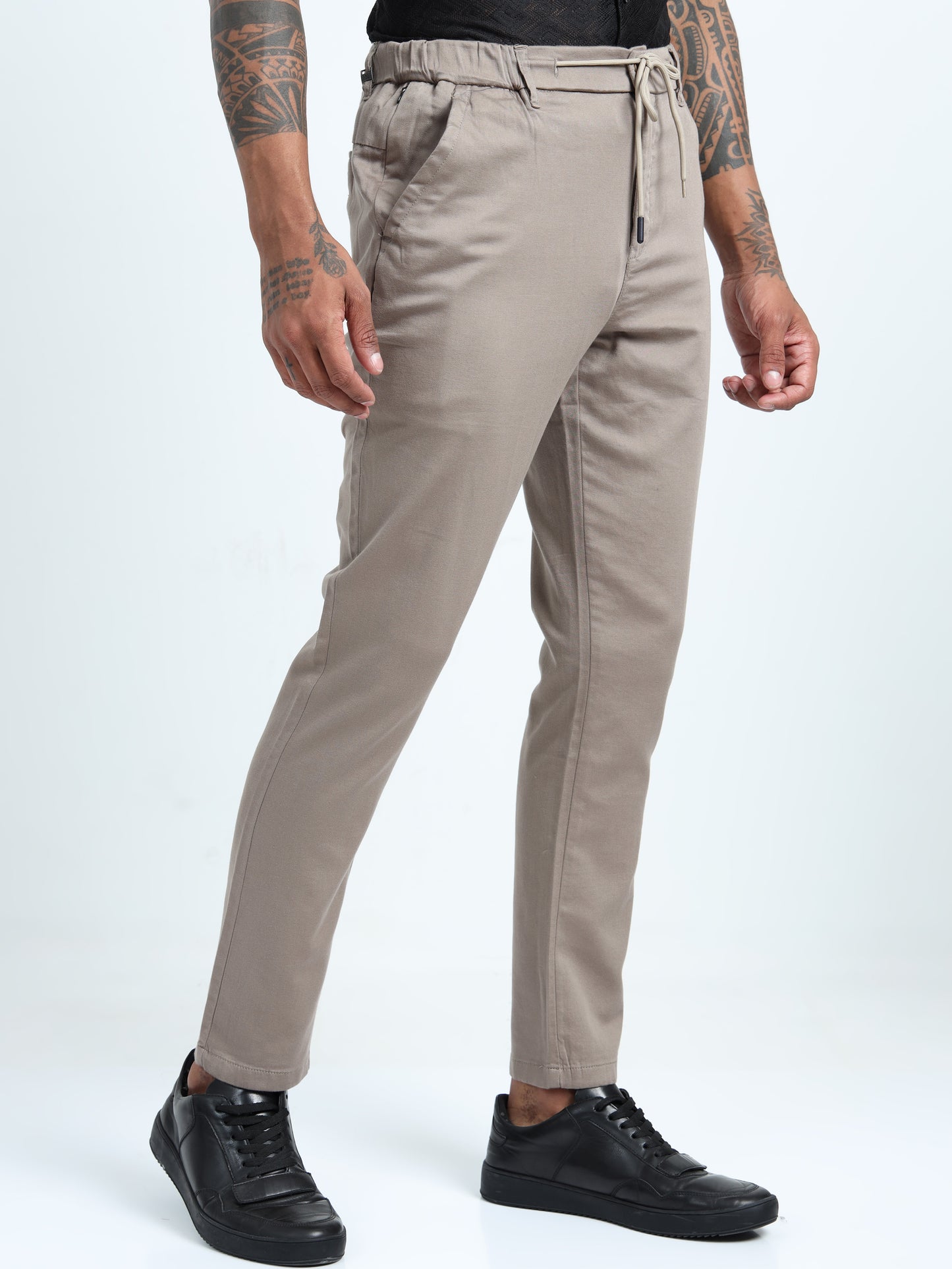 Stone Relaxed Trousers