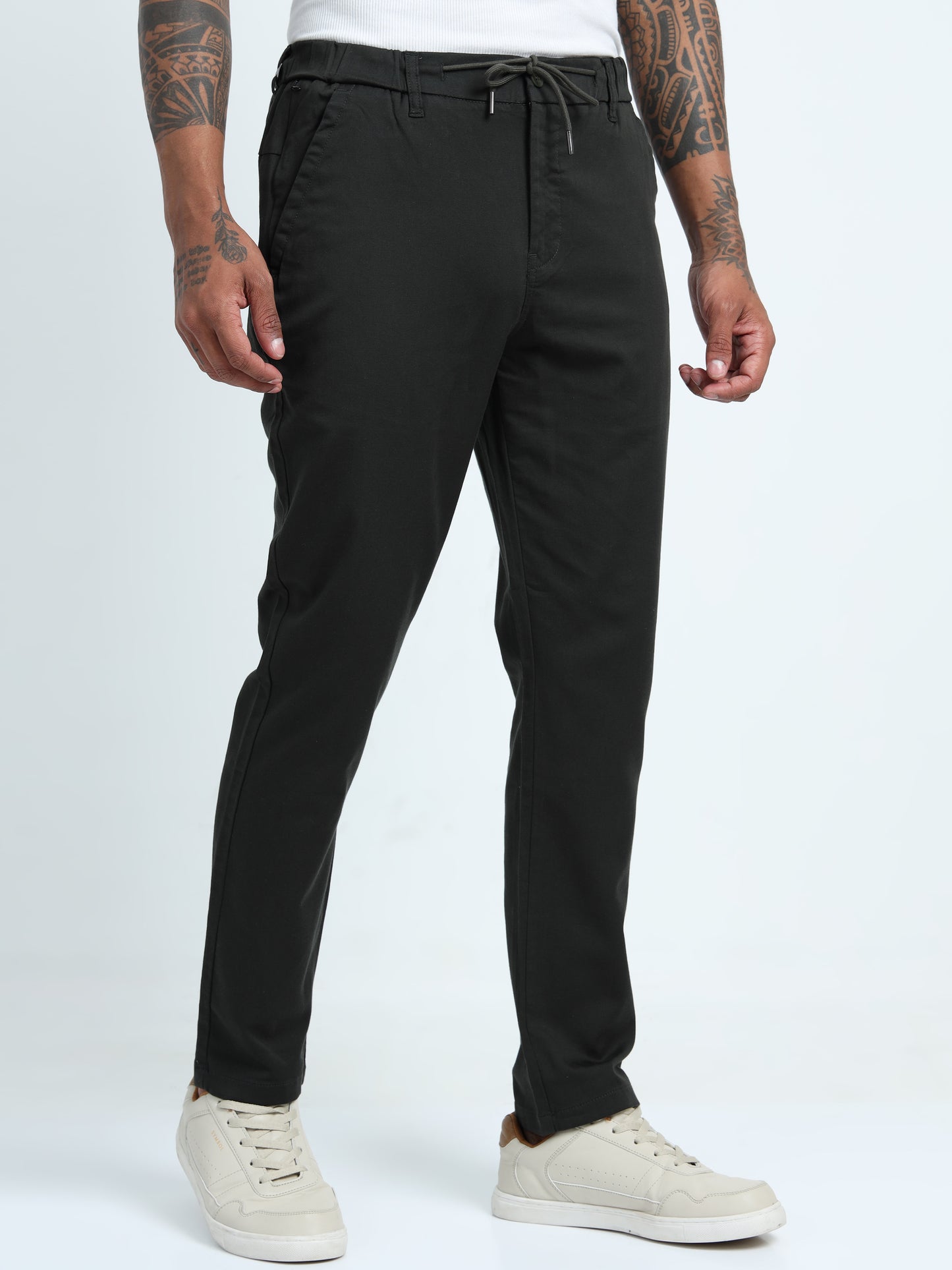 Brown Relaxed Trousers