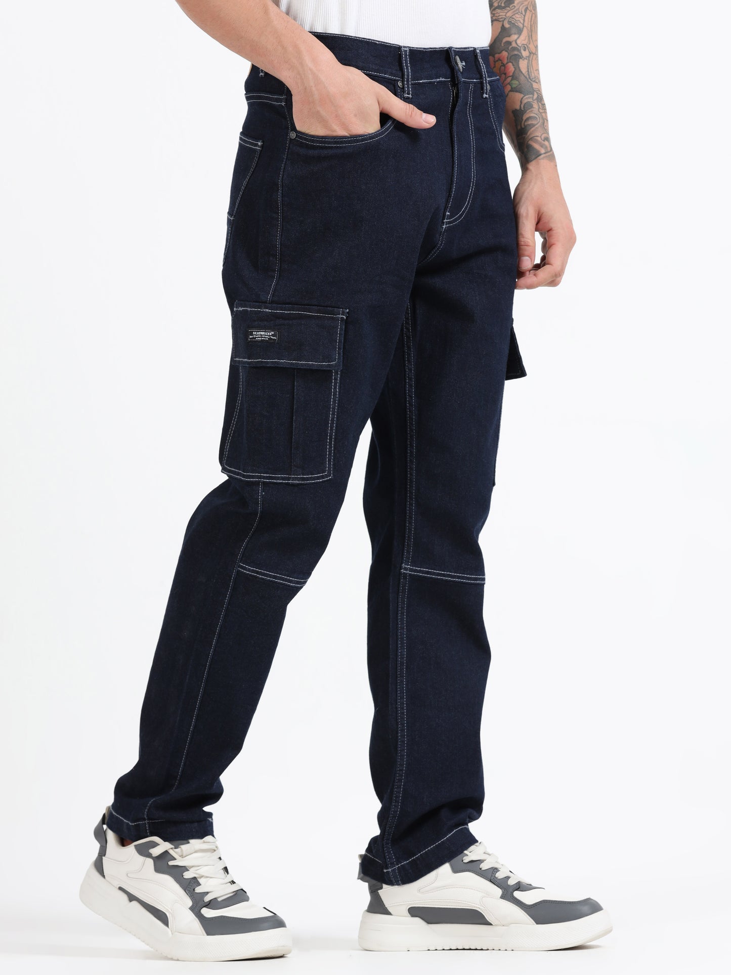 Dark shade Cargo Jeans