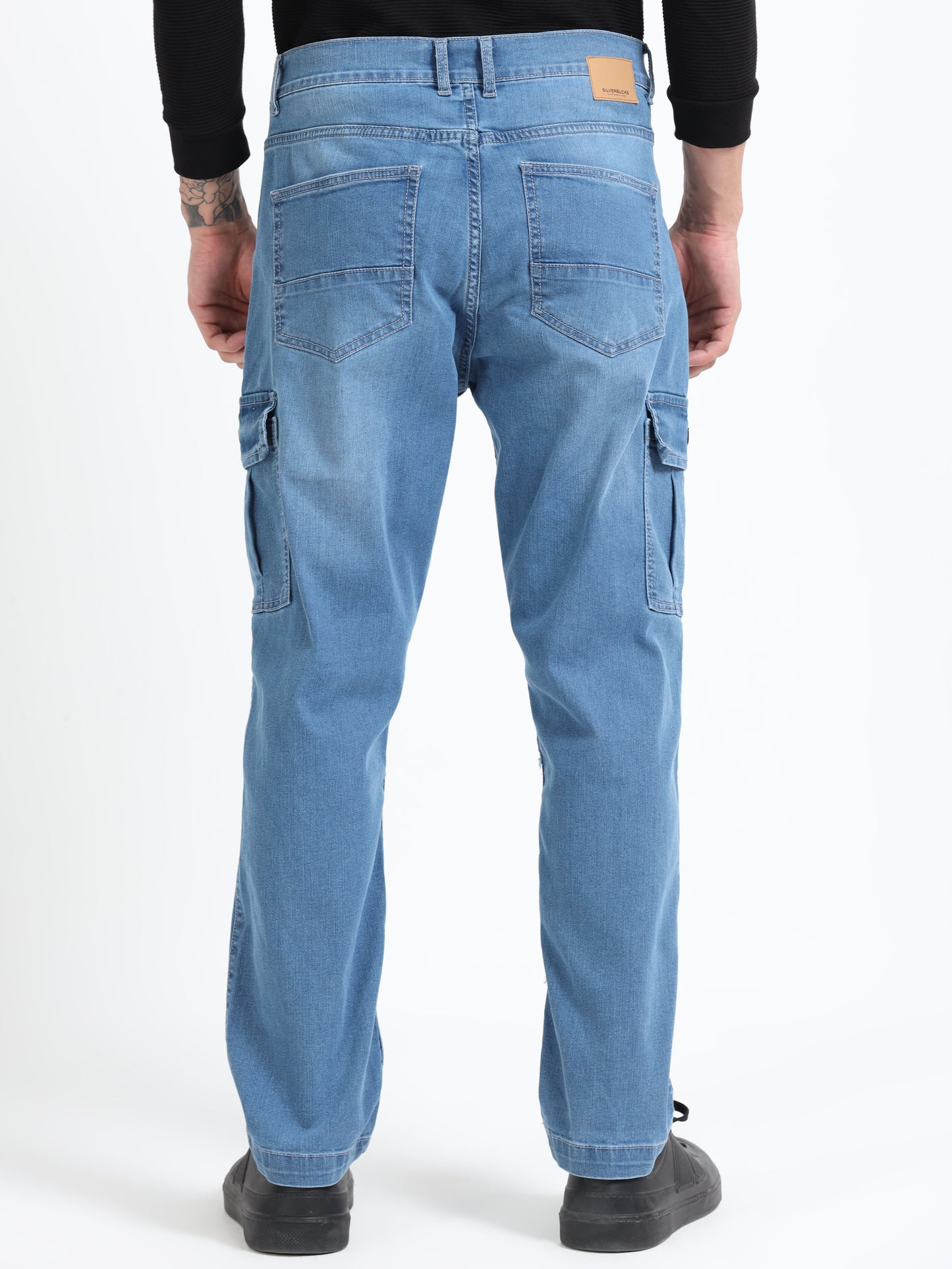 Light Blue - Cargo Denim