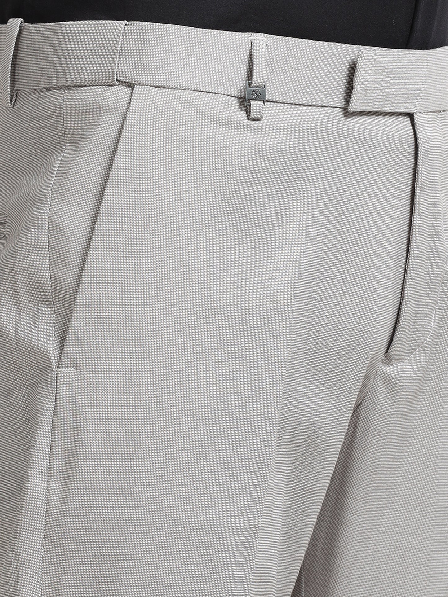 Ash Grey Tailored Formal Trousers