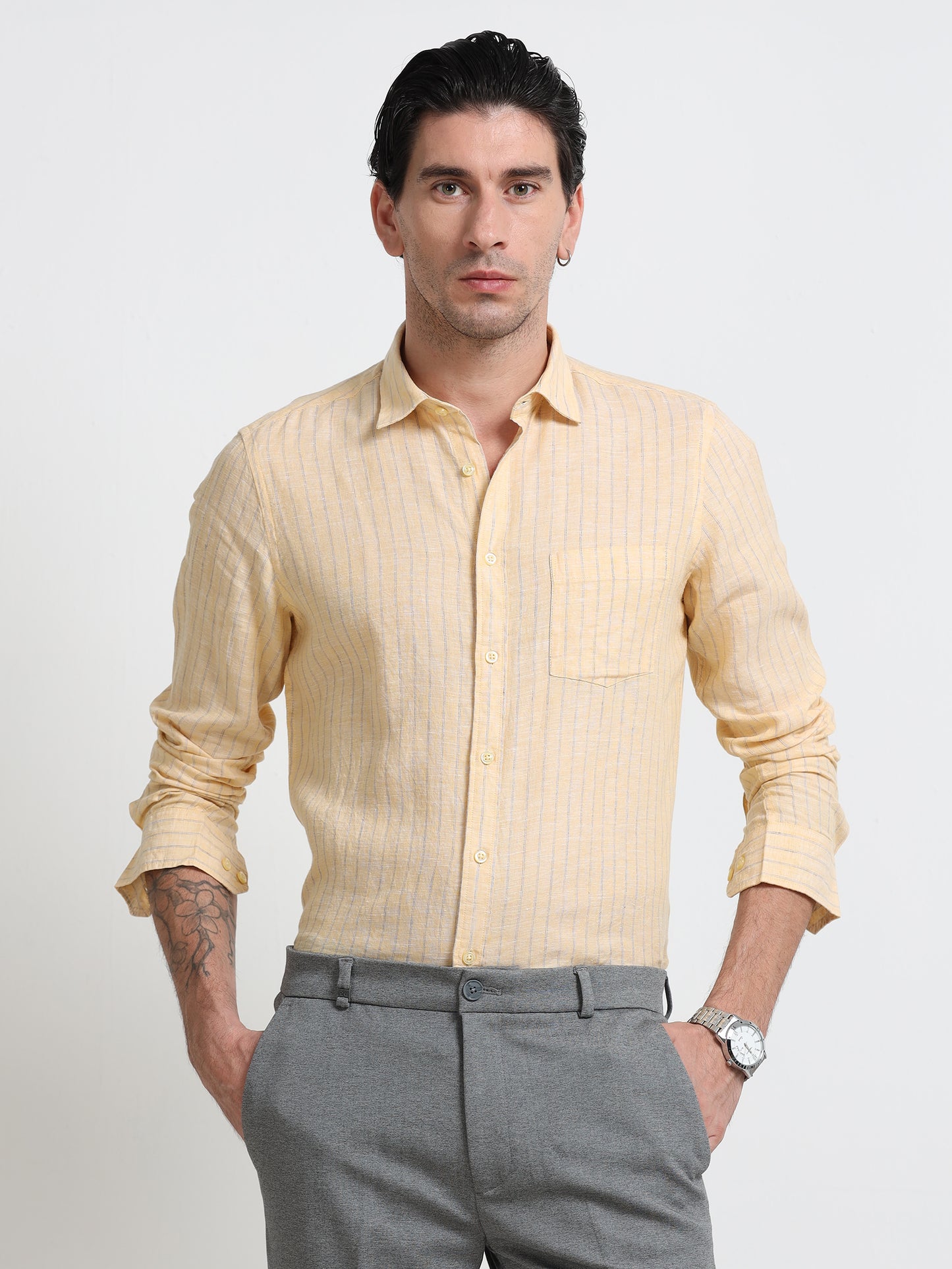 Sunbeam Linen Striped Shirt
