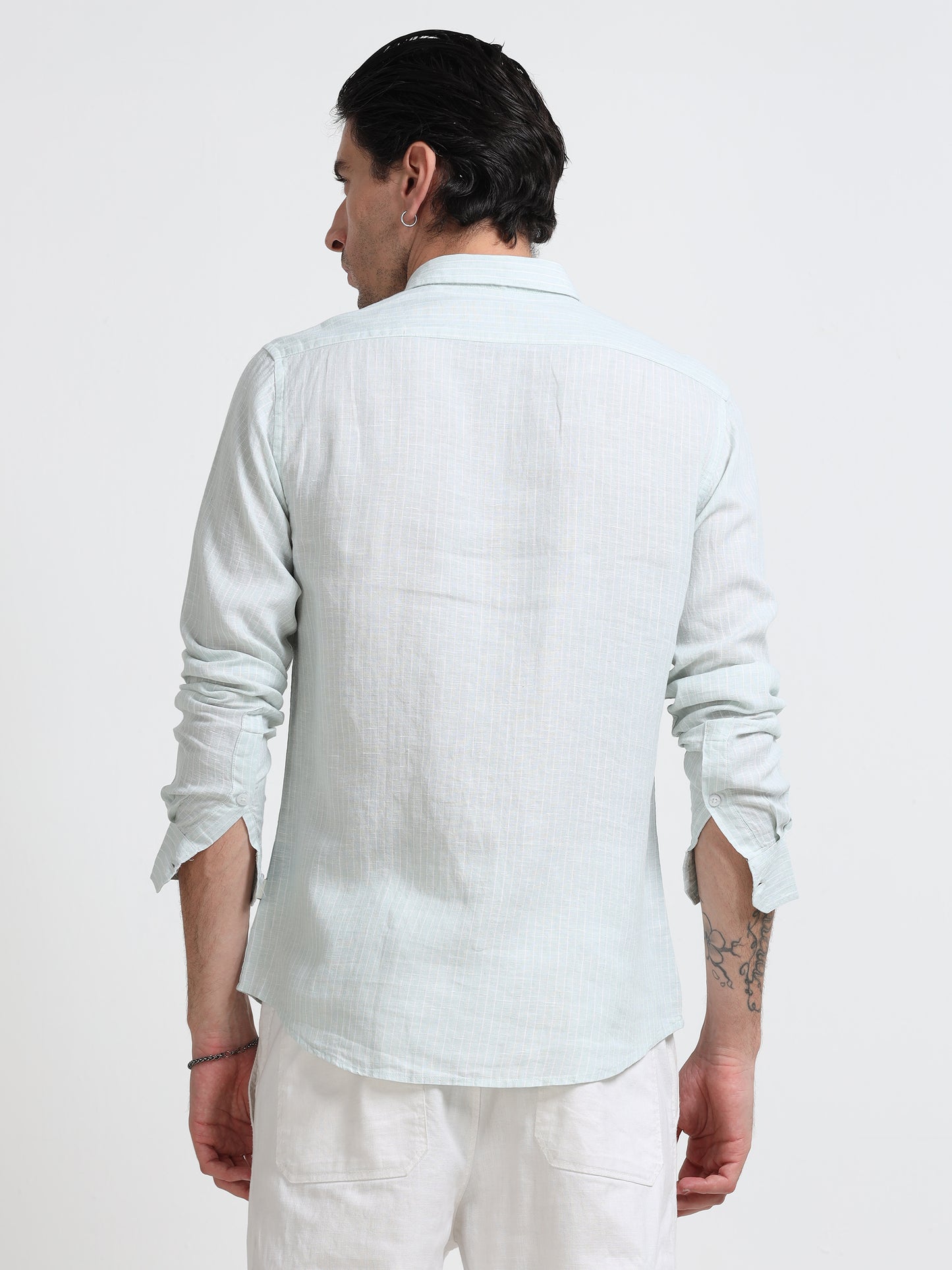 Frost Mint Linen Shirt