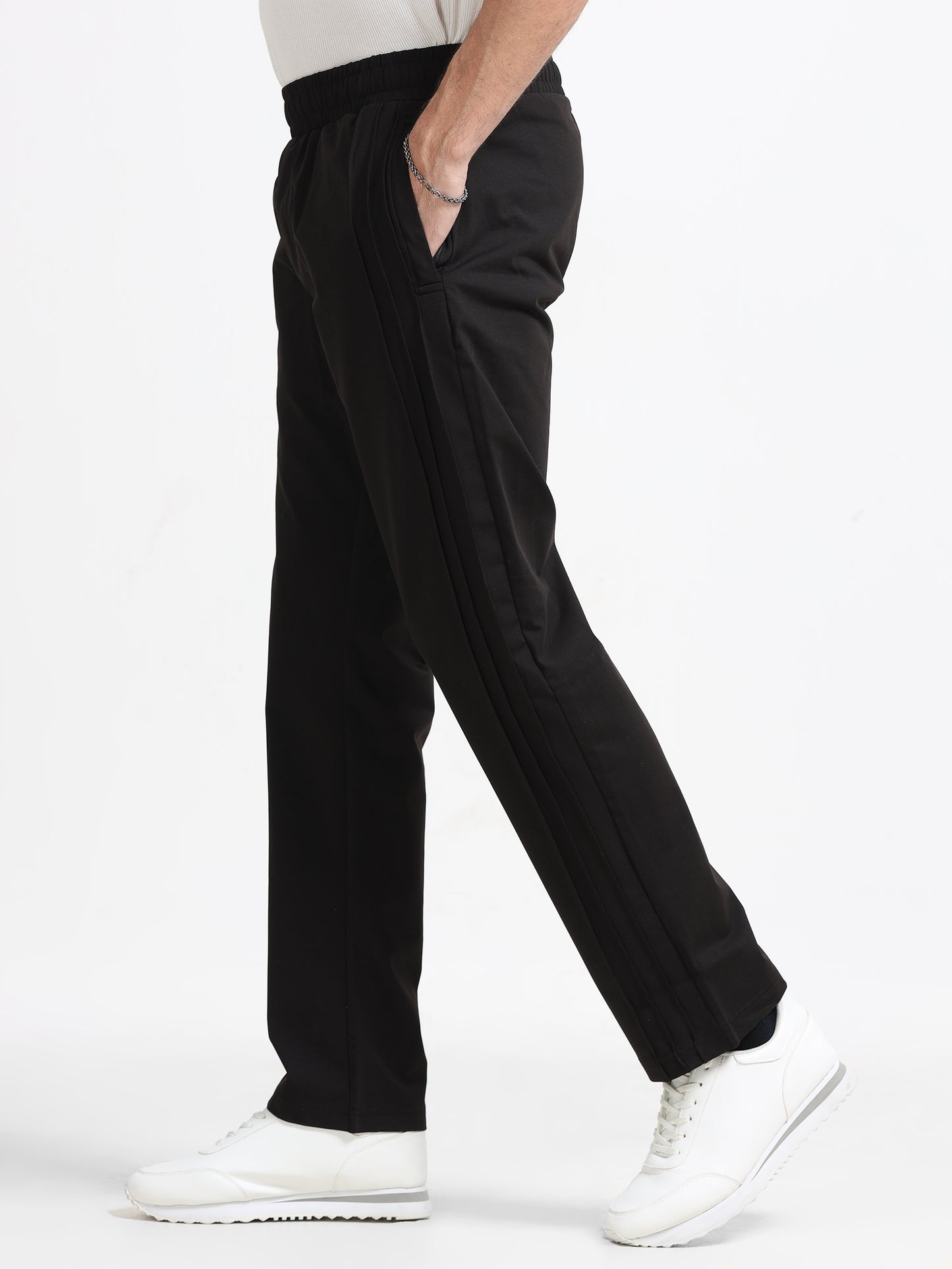 Black Tencel Trackpant