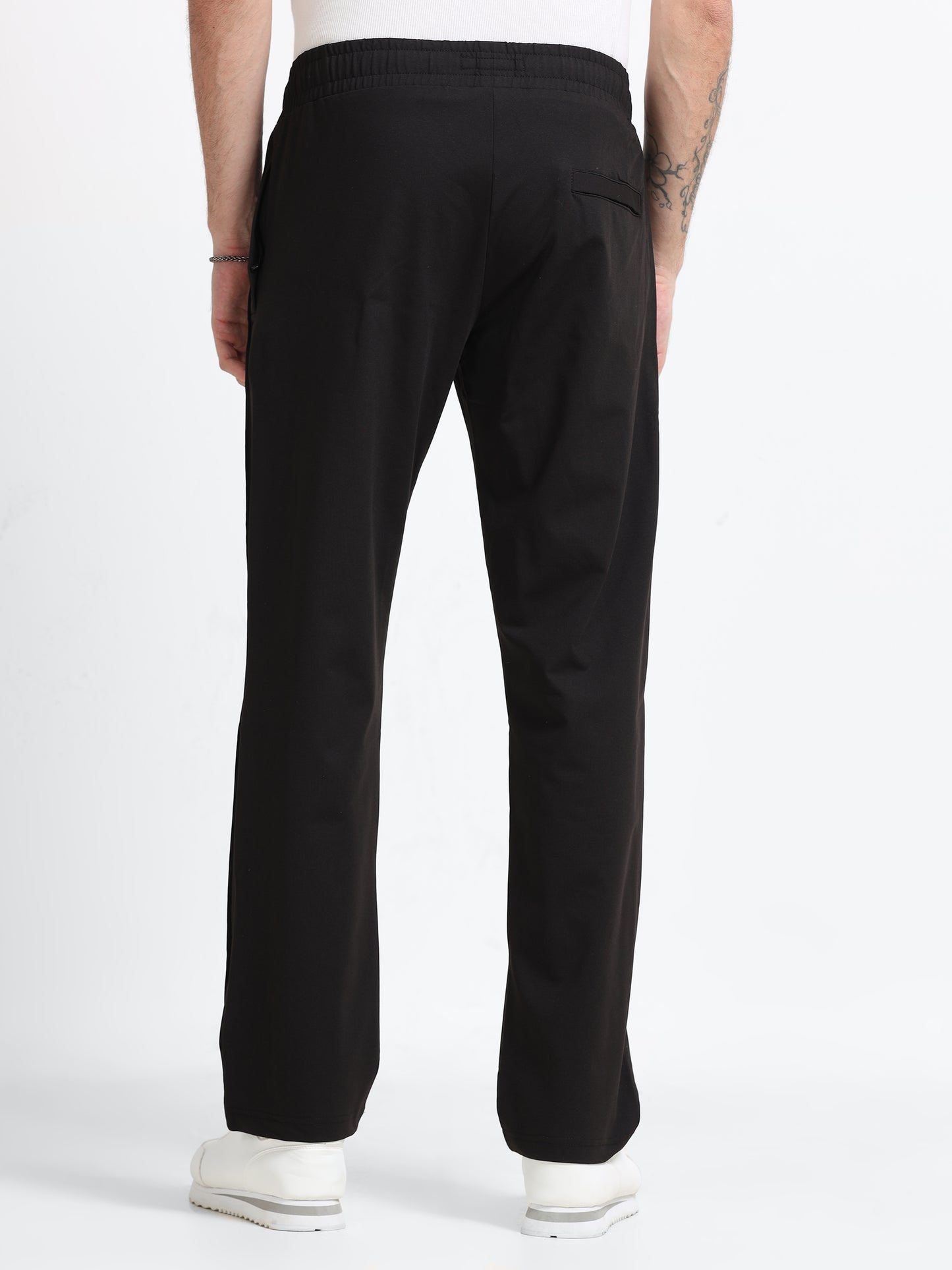 Black Tencel Trackpant