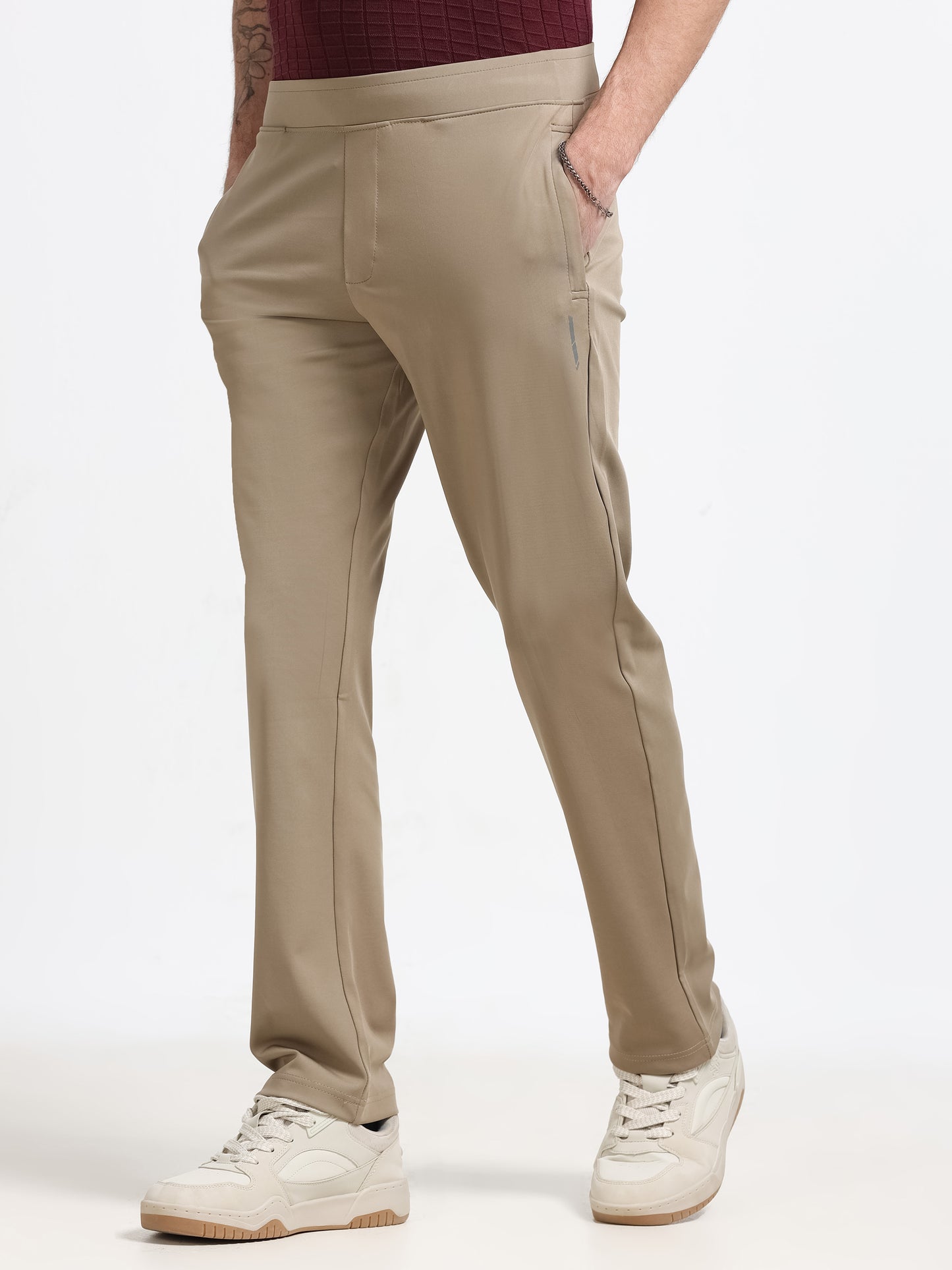 Khaki DryFit Trackpant