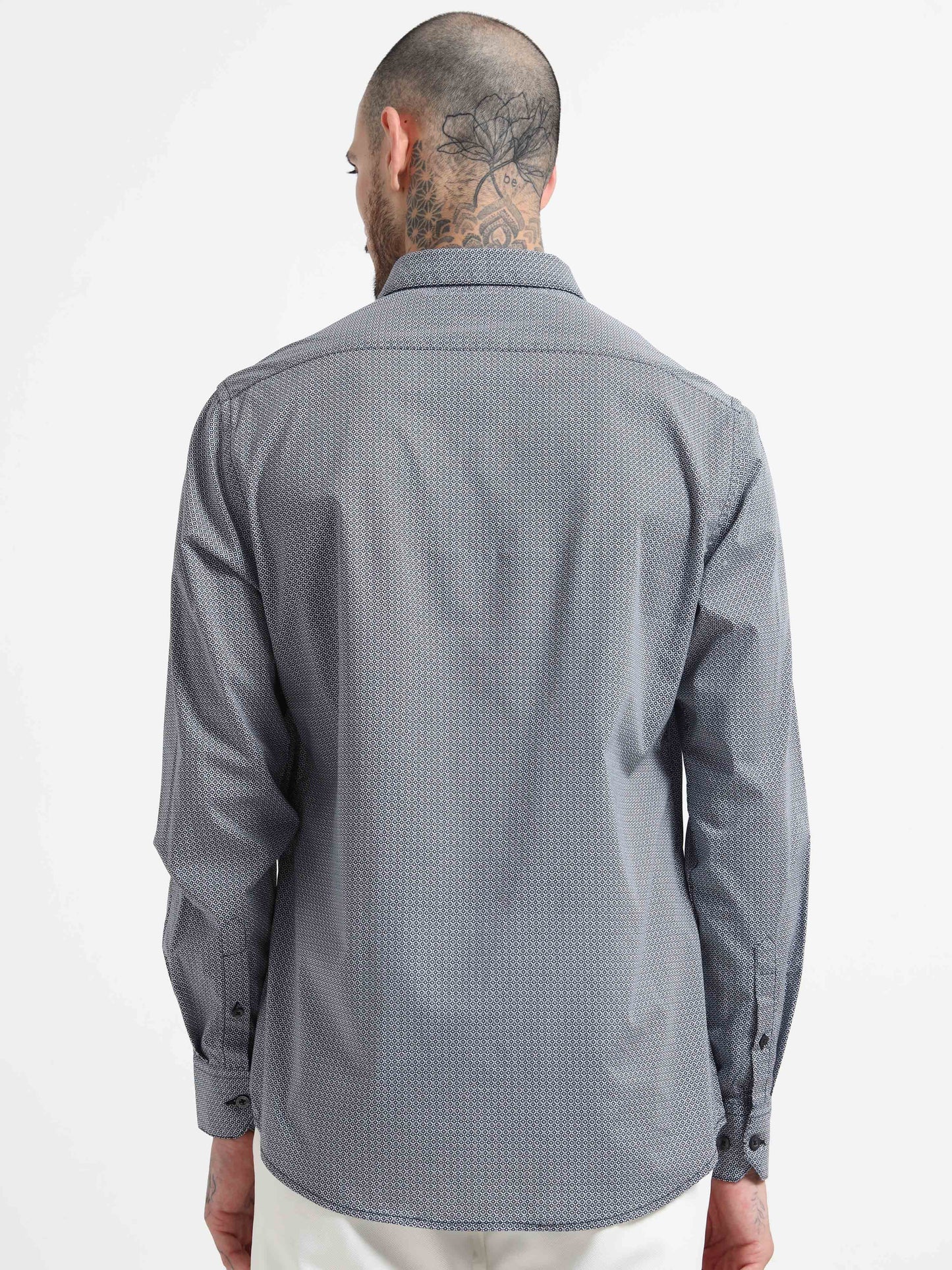 Microdot Print Shirt