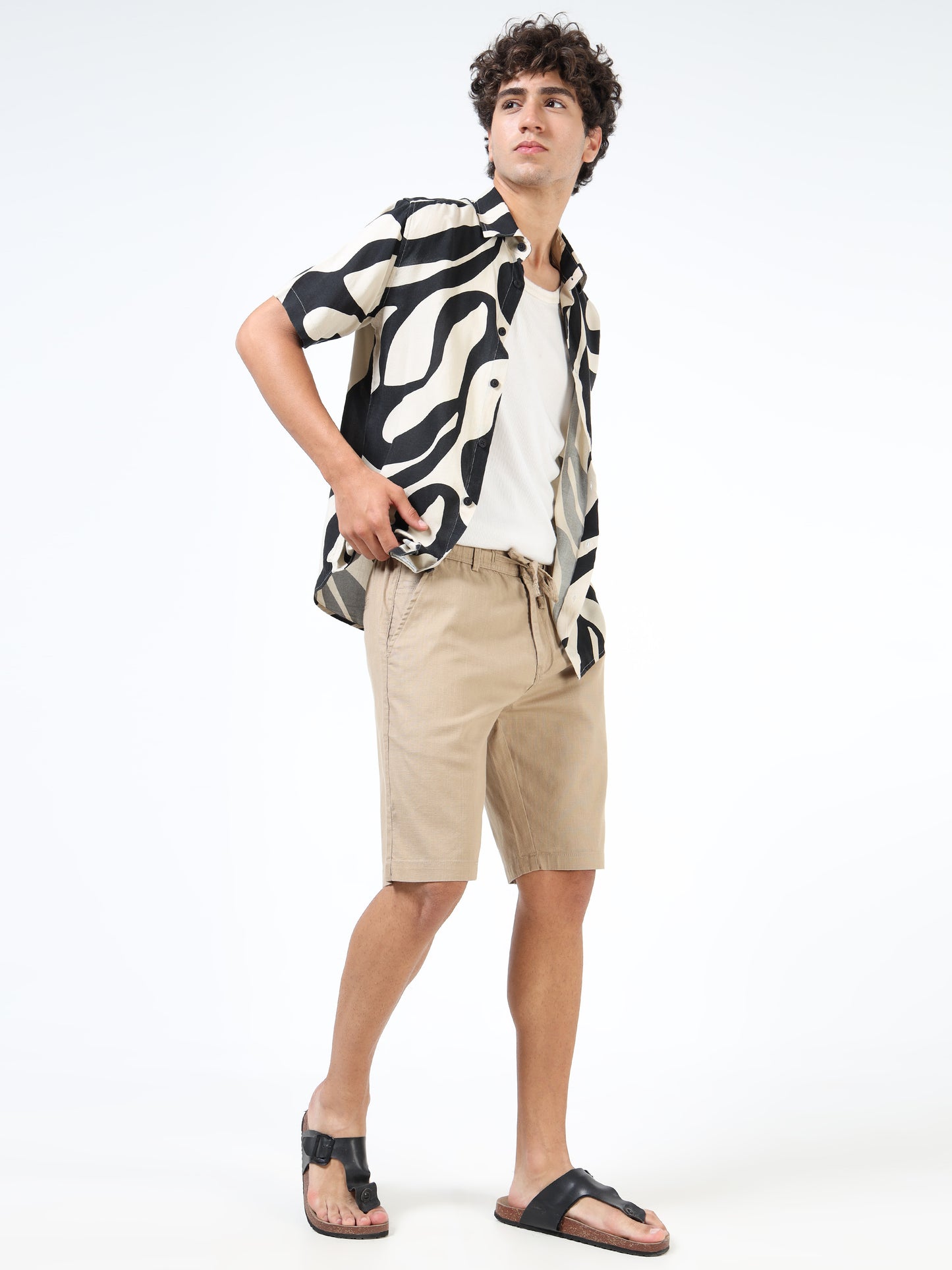 Martin Smith Linen Shorts