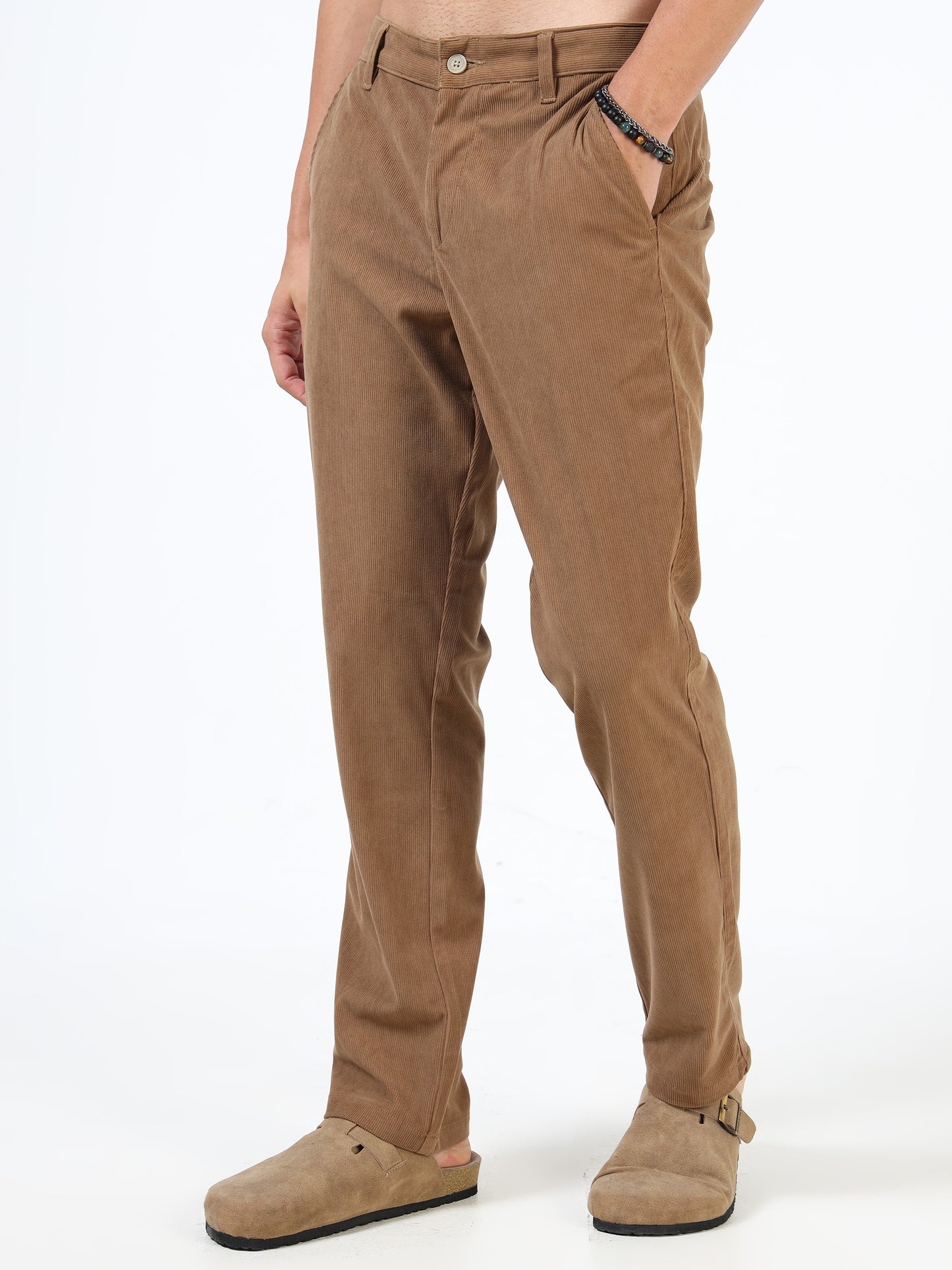 Brown corduroy pants
