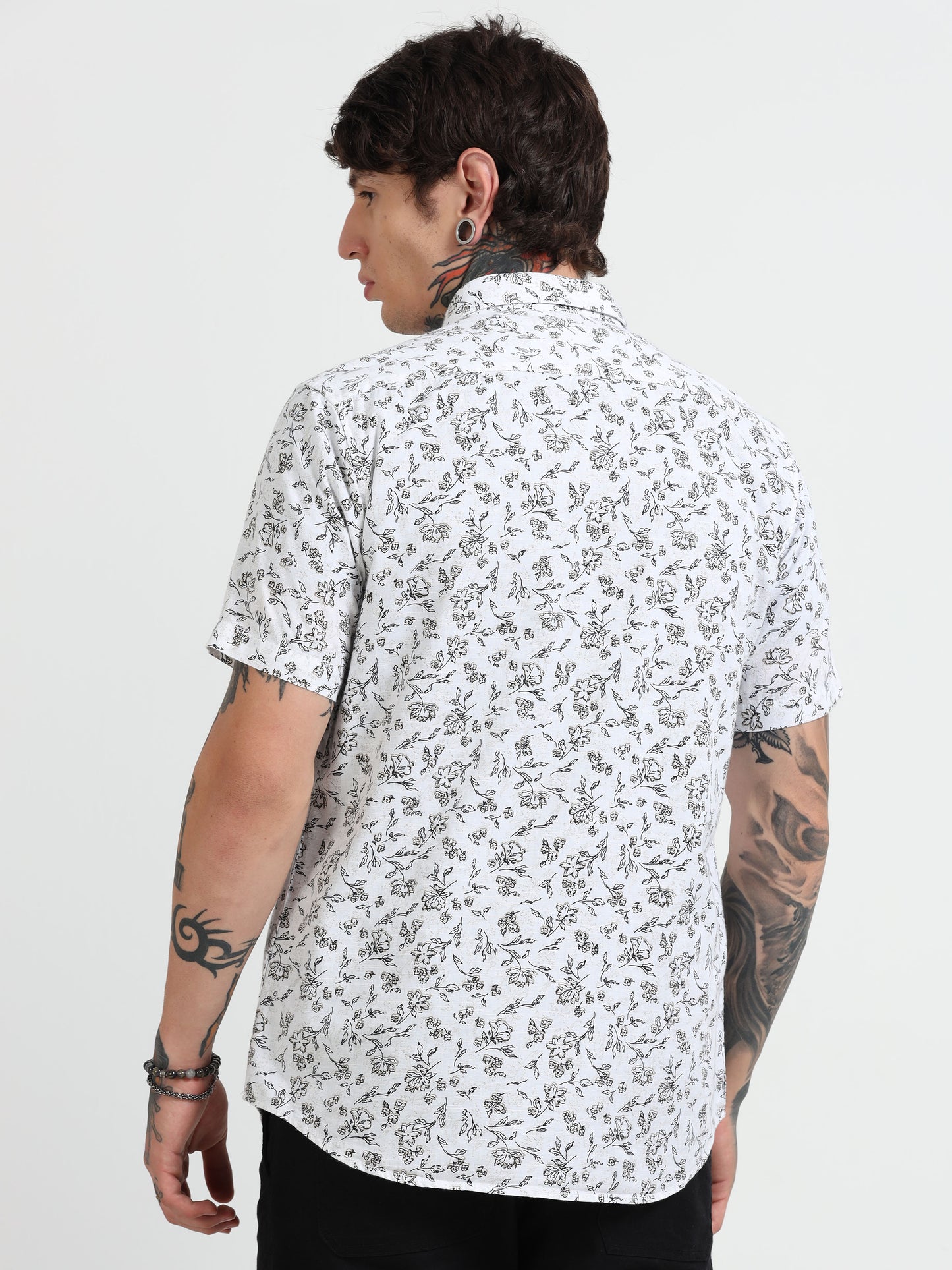 Floral Half - Sleeves