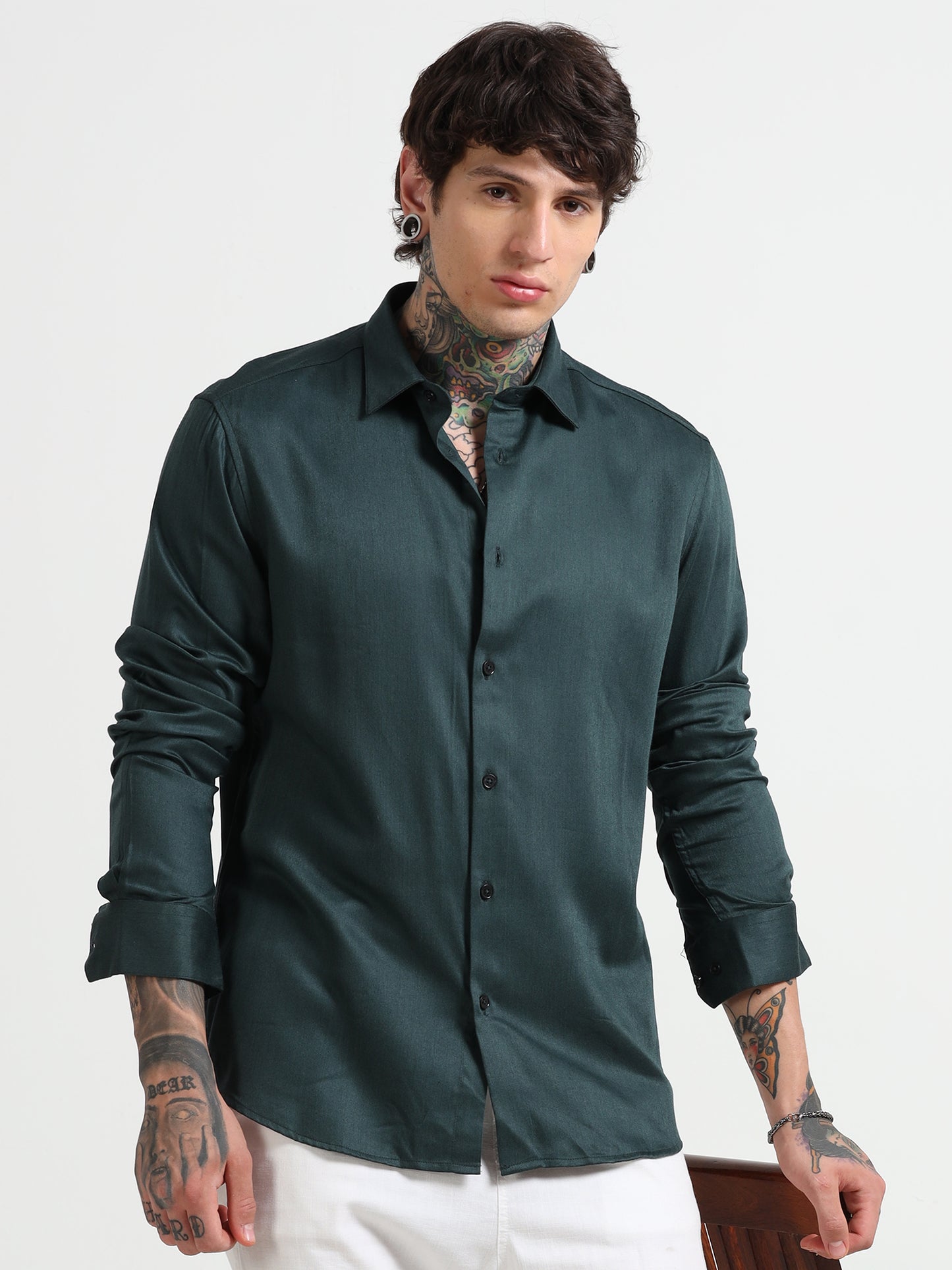 Martin Smith Satin Luxe Shirt