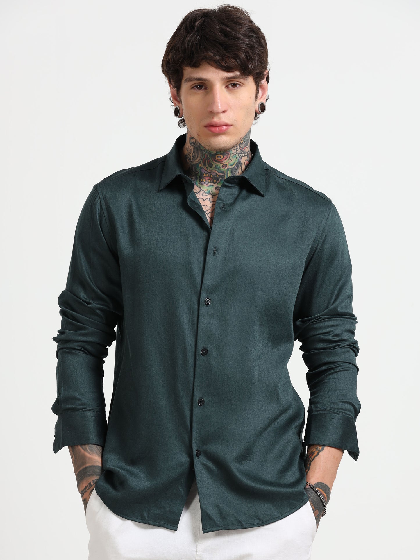 Martin Smith Satin Luxe Shirt