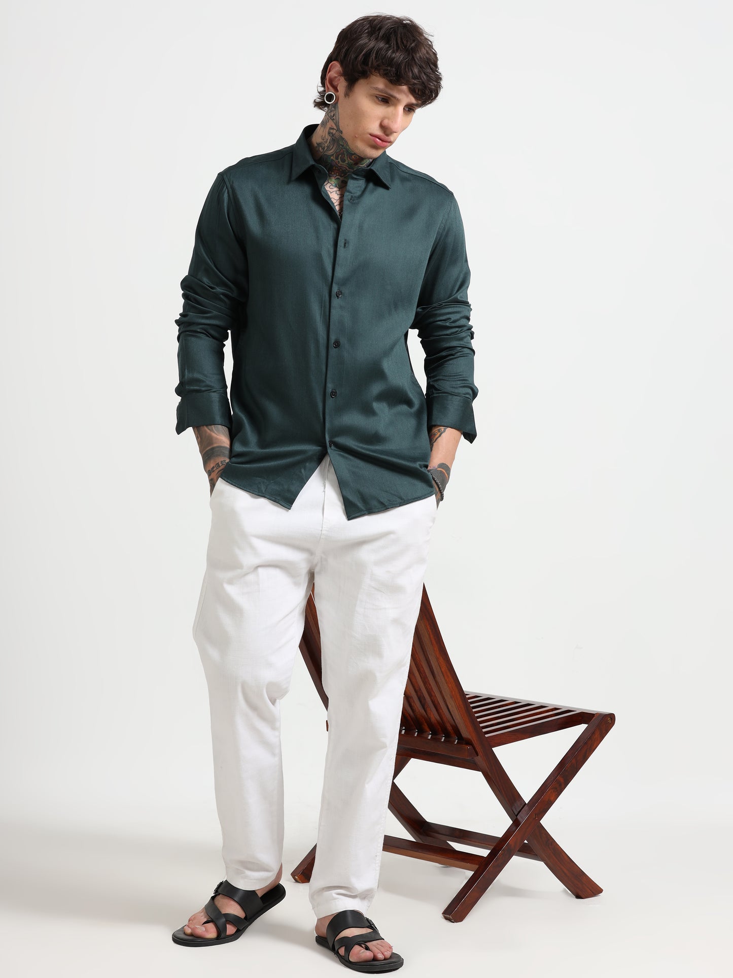 Martin Smith Satin Luxe Shirt