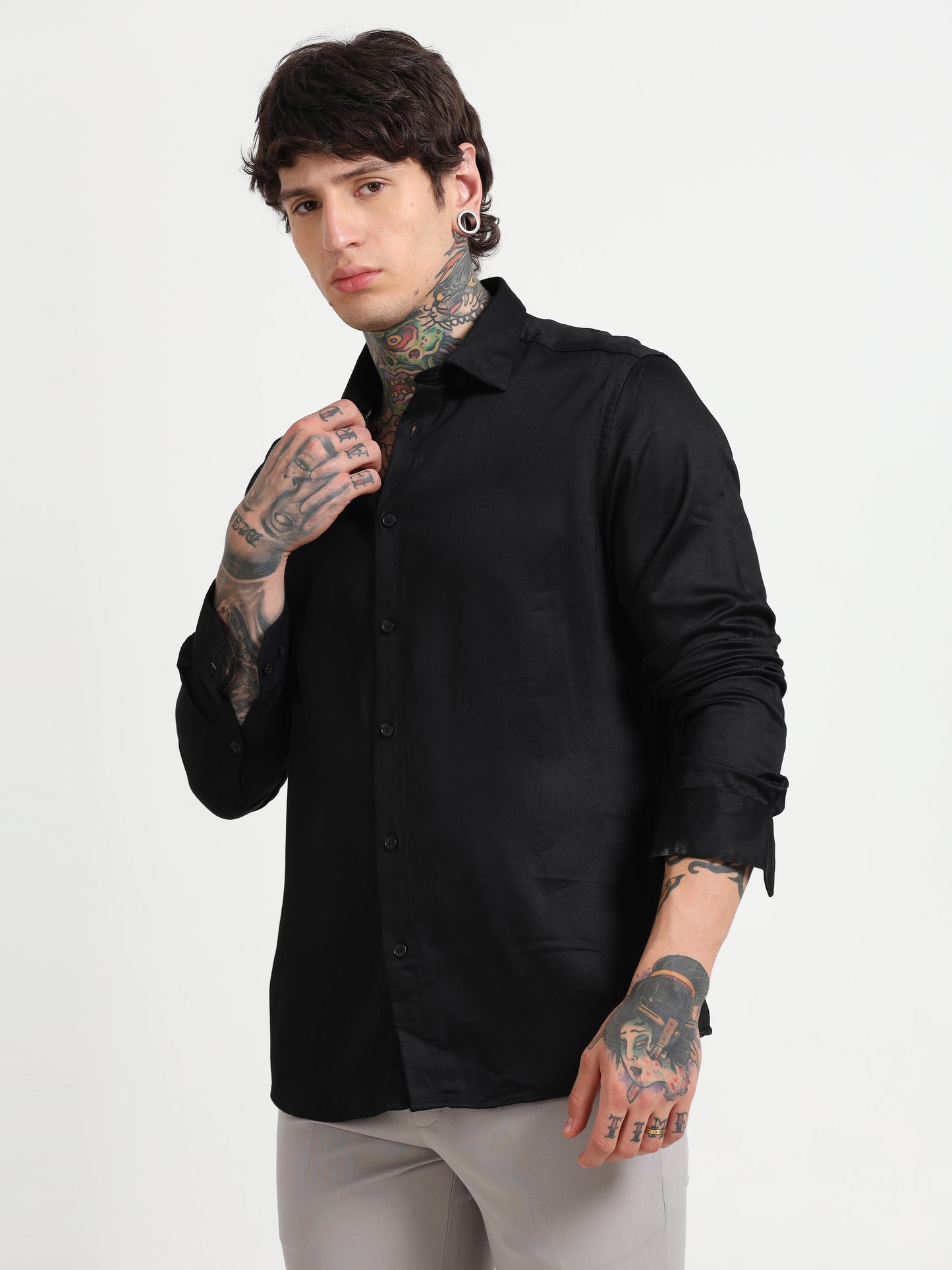 Martin Smith Satin Luxe Shirt