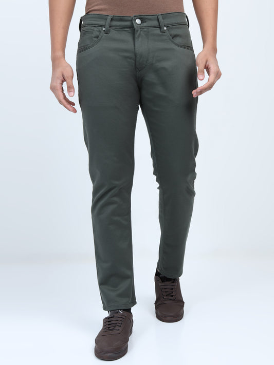 Classic Denim Jeans – Green