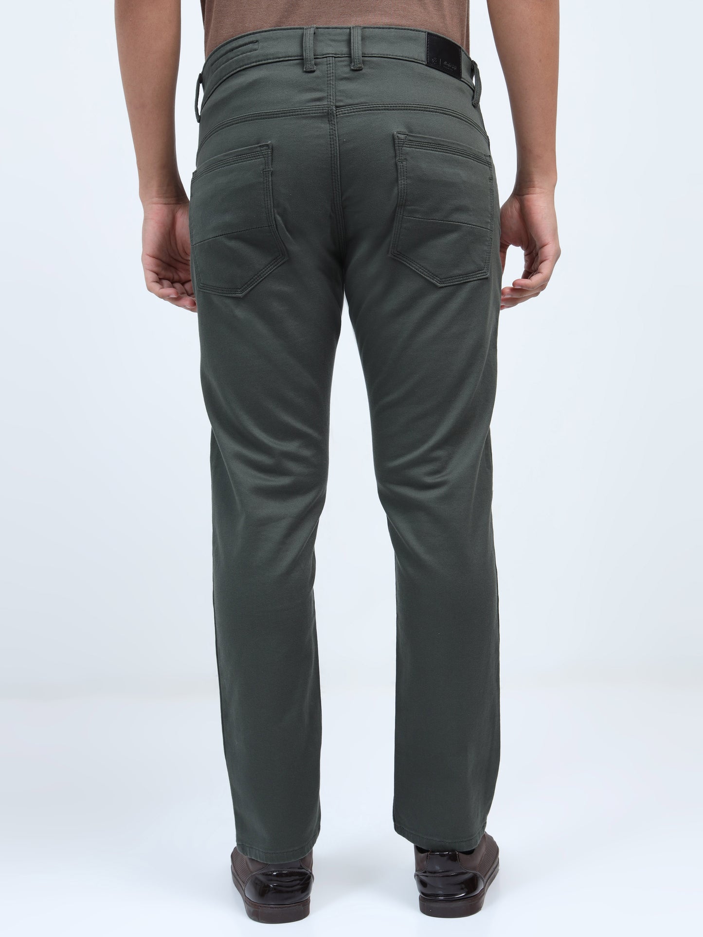 Classic Denim Jeans – Green