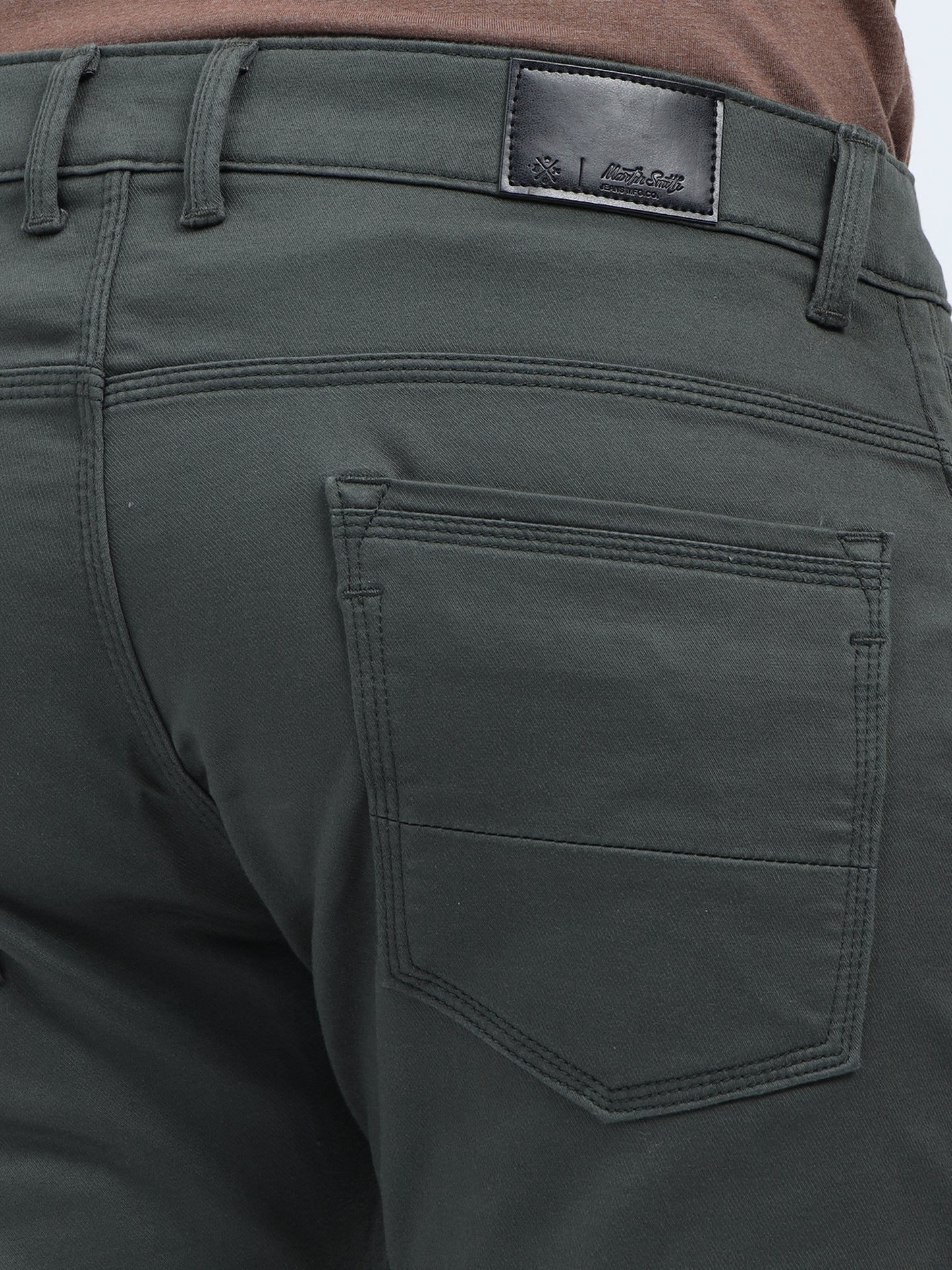 Classic Denim Jeans – Green