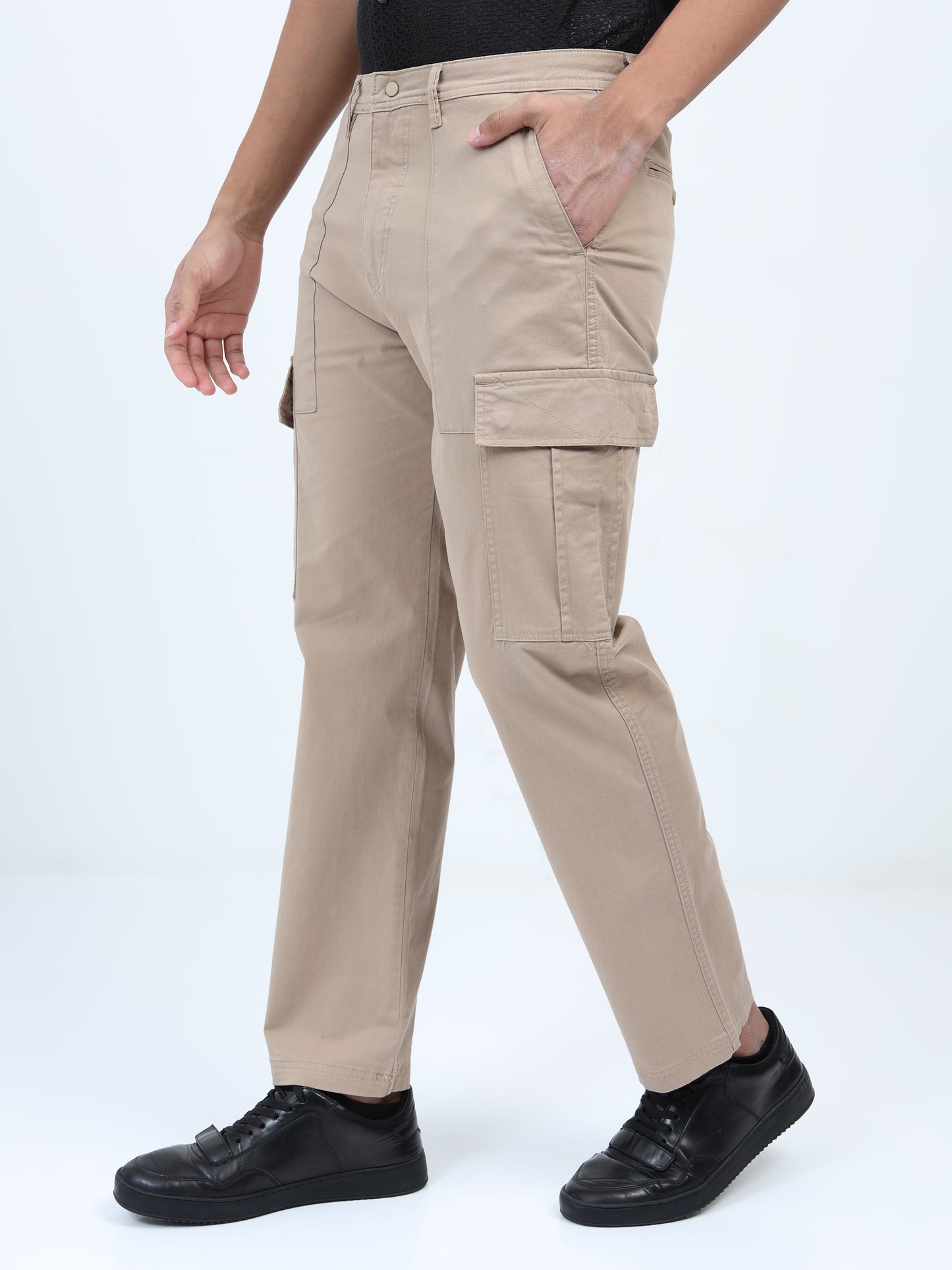 Cargo Pants: Beige