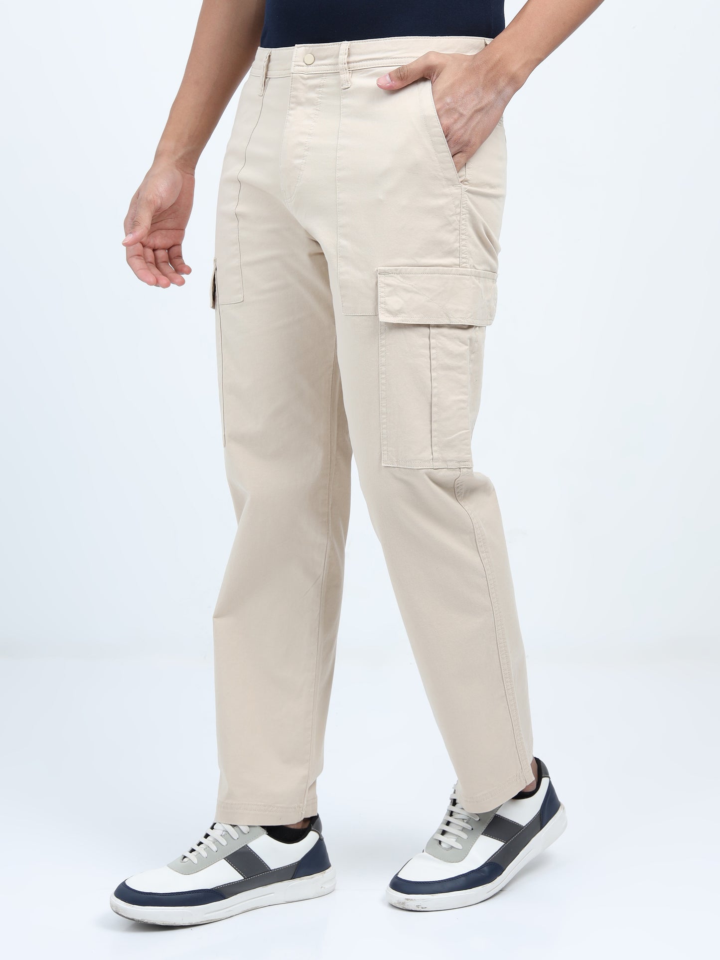 Cargo Pants: Off White