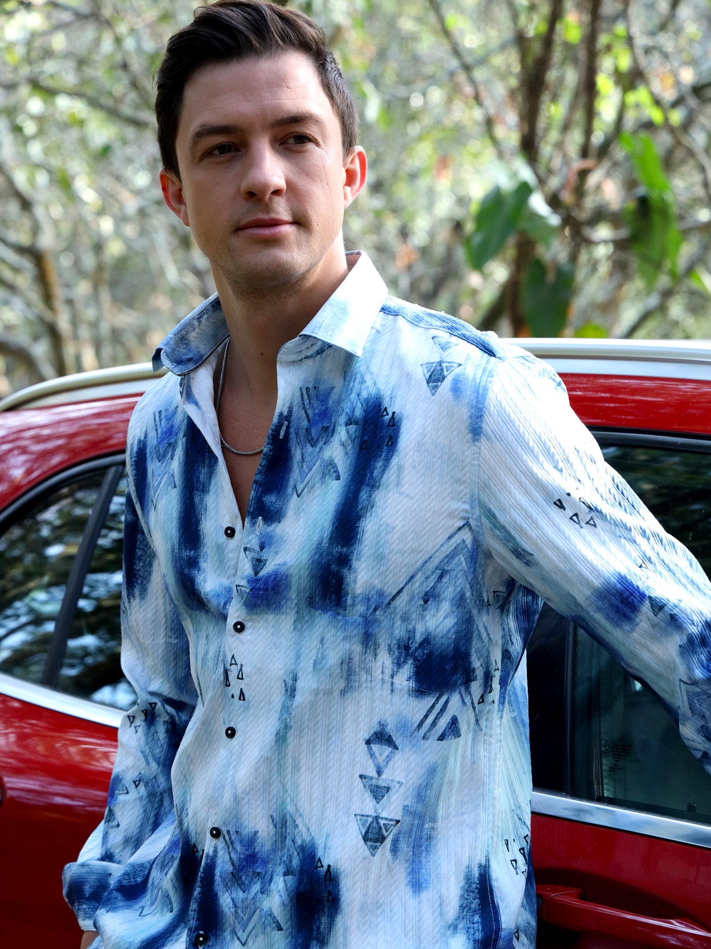 Ocean Swirl Tie-Dye Shirt