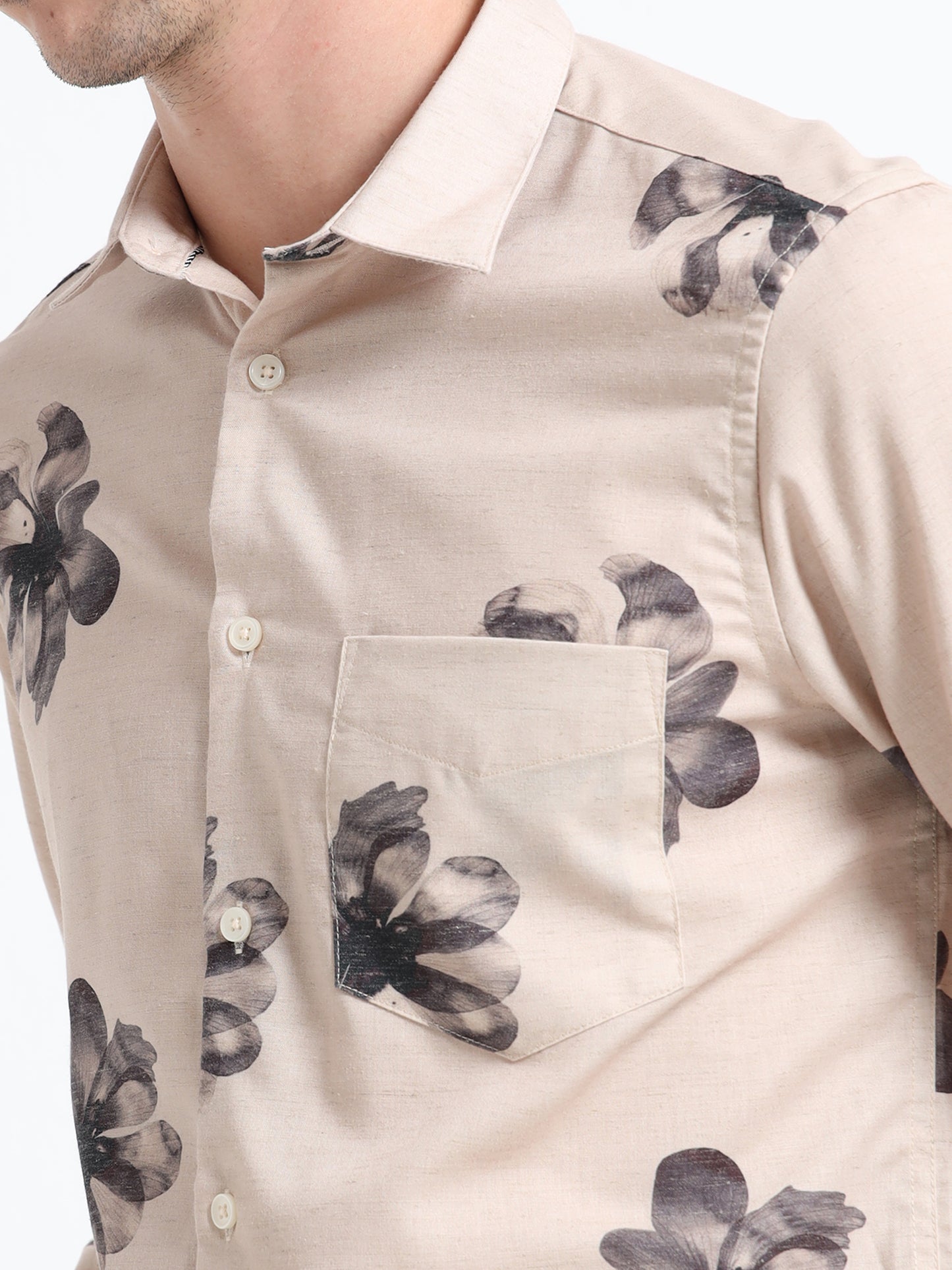 Linen digital shirt
