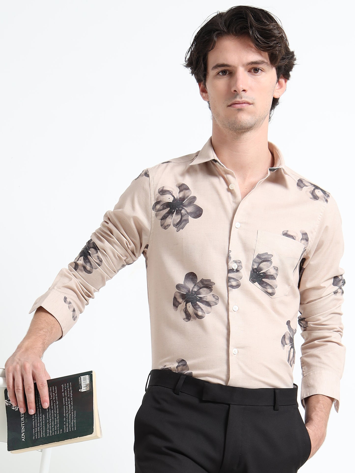Linen digital shirt