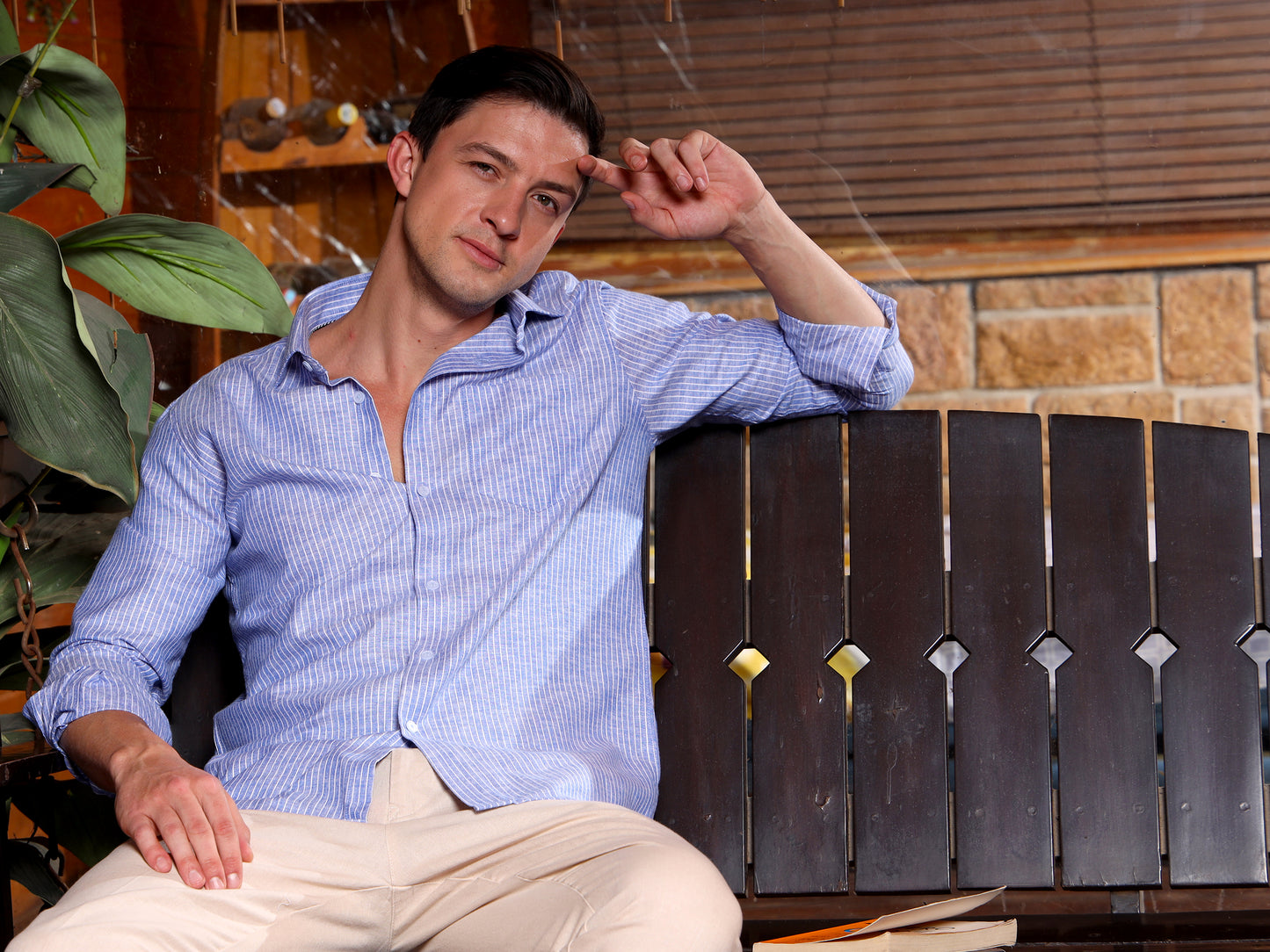 Blue Stripes Shirt