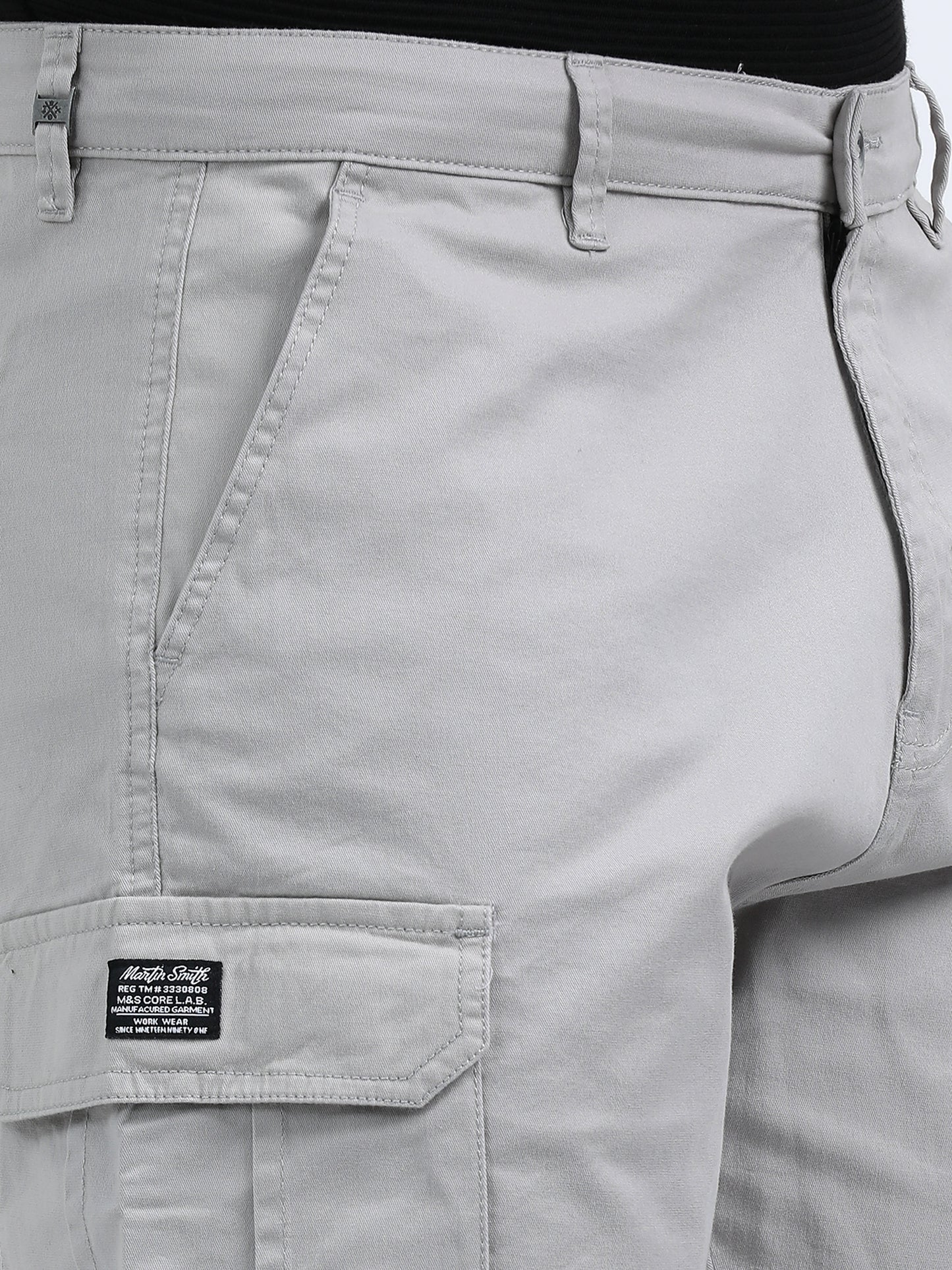 Cargo Shorts - Light Grey