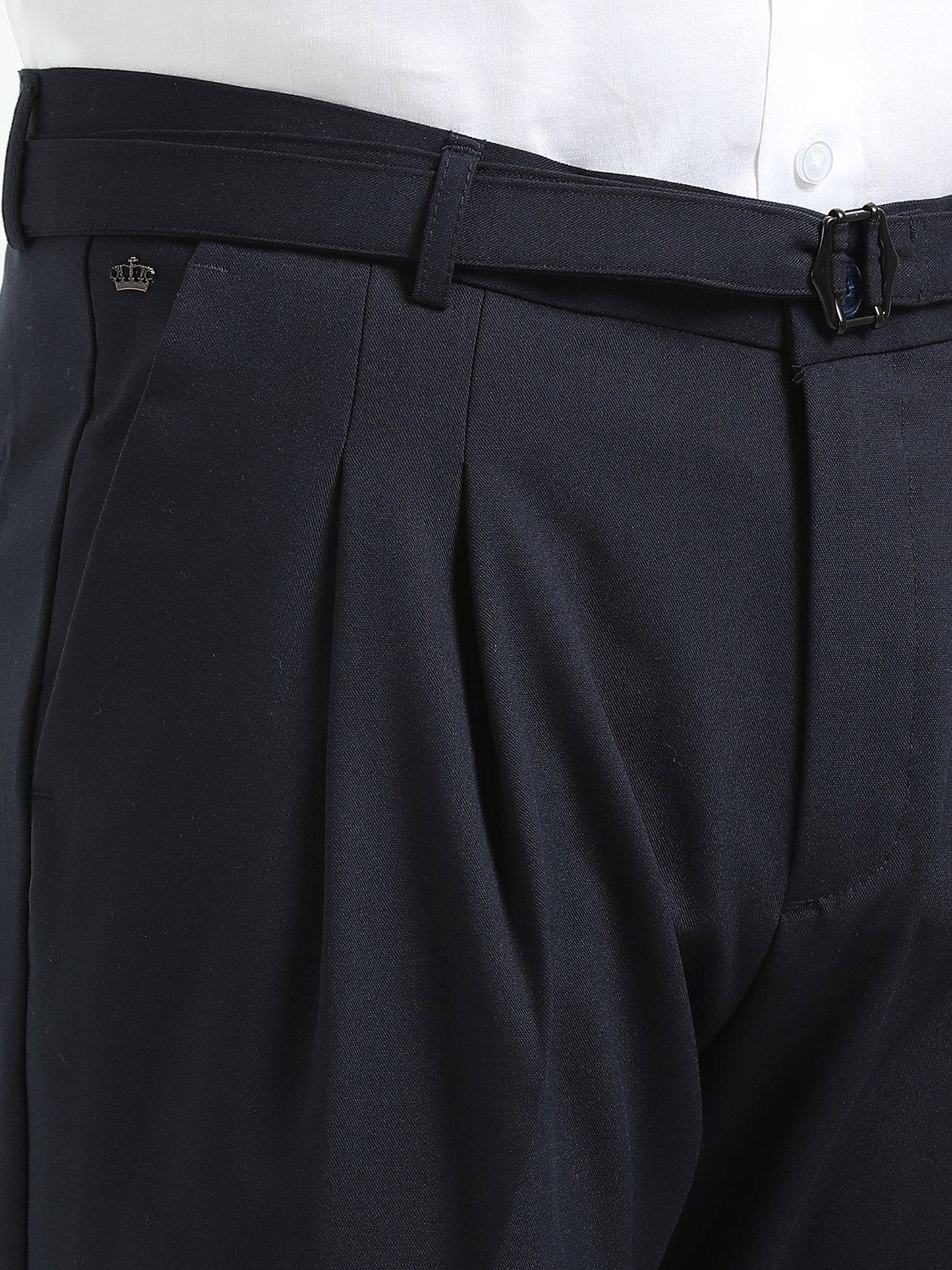 Navy Gurkha Pants