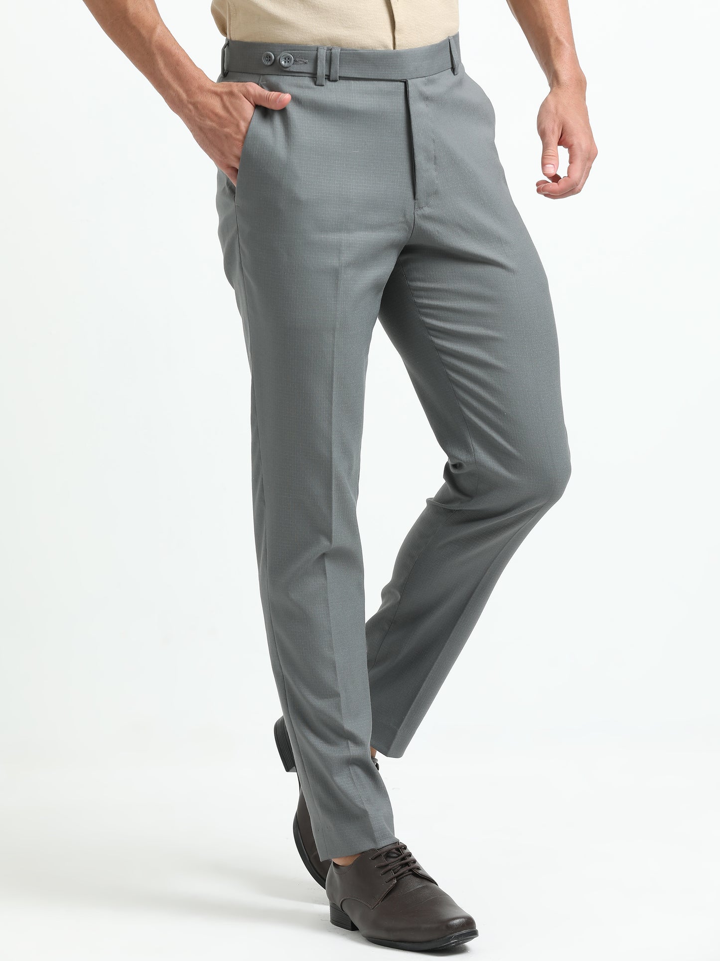 Light Grey Gurkha Pants