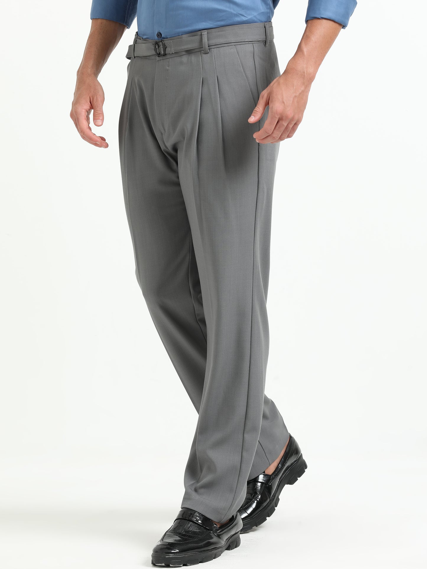 Grey Gurkha Pants