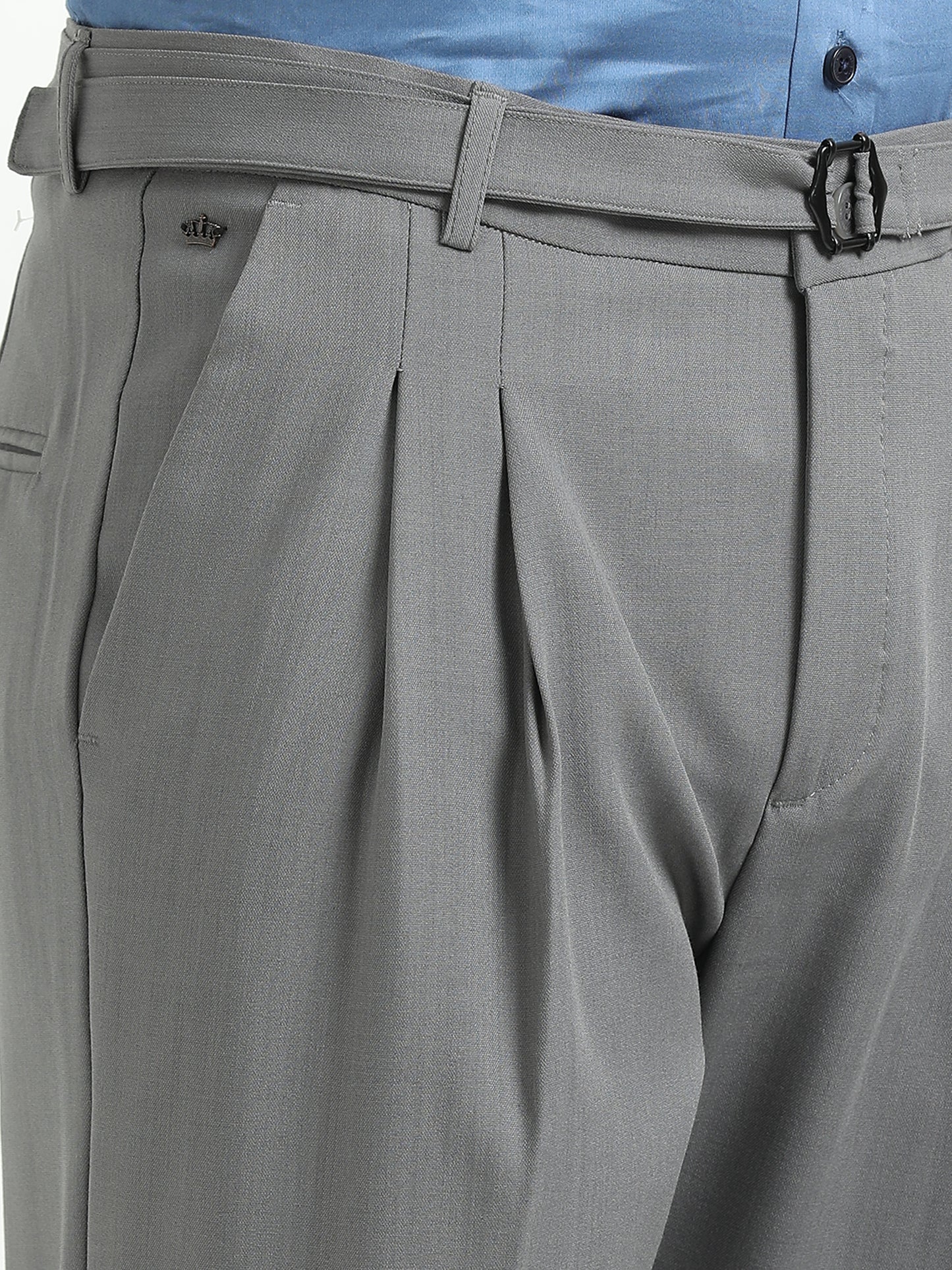 Grey Gurkha Pants