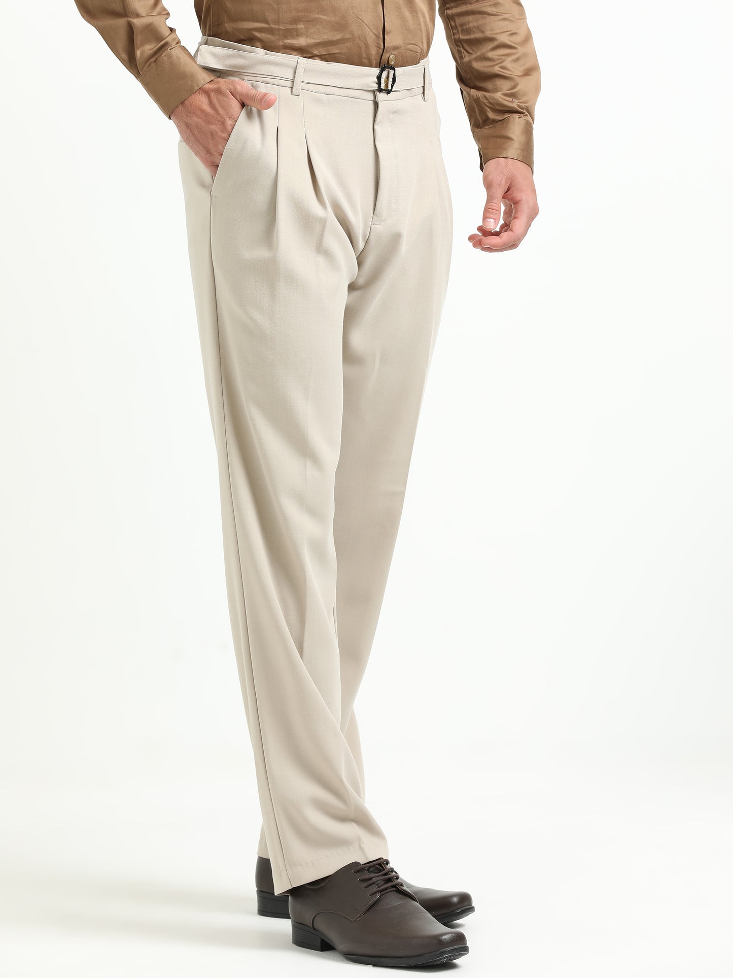 Cream Gurkha Pants
