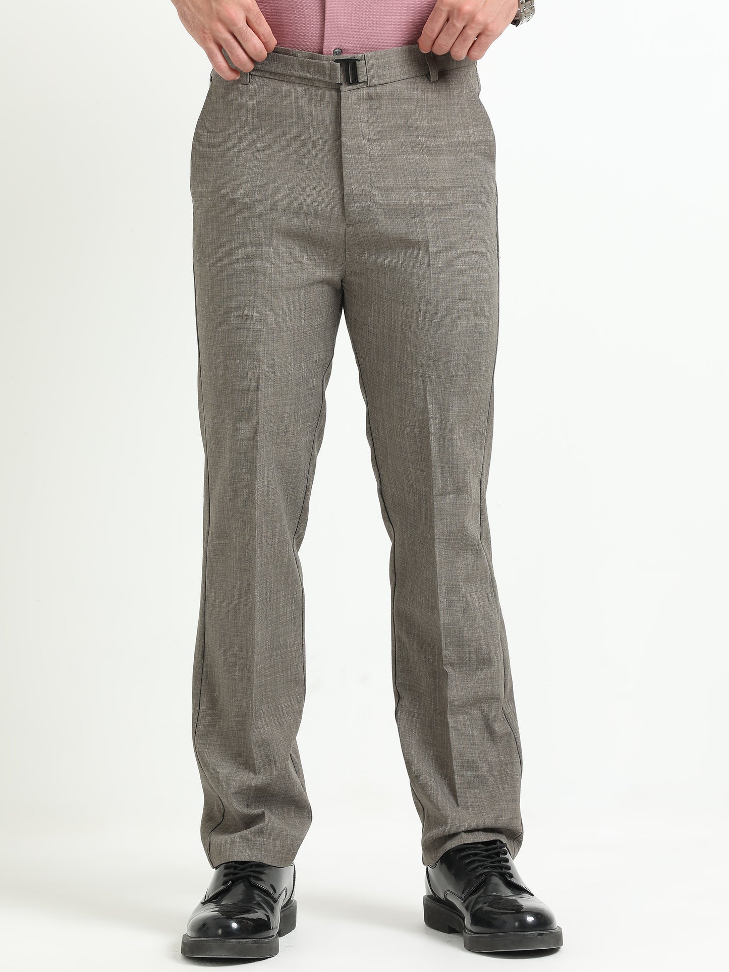 Dark Grey Gurkha Style Trousers