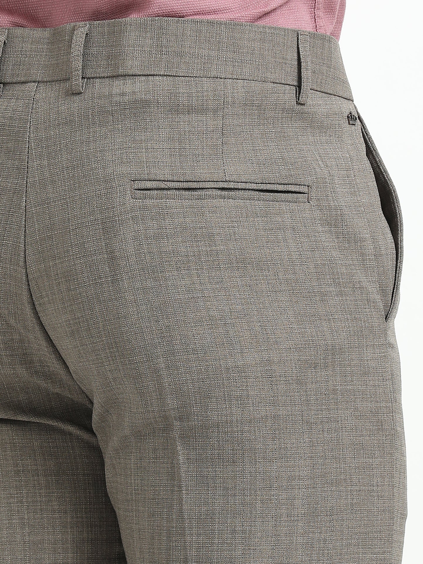 Dark Grey Gurkha Style Trousers