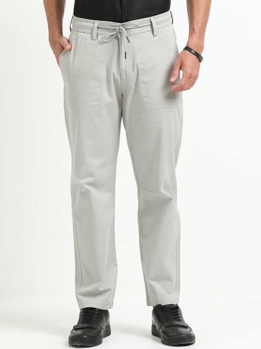 Grey Baggy Trousers