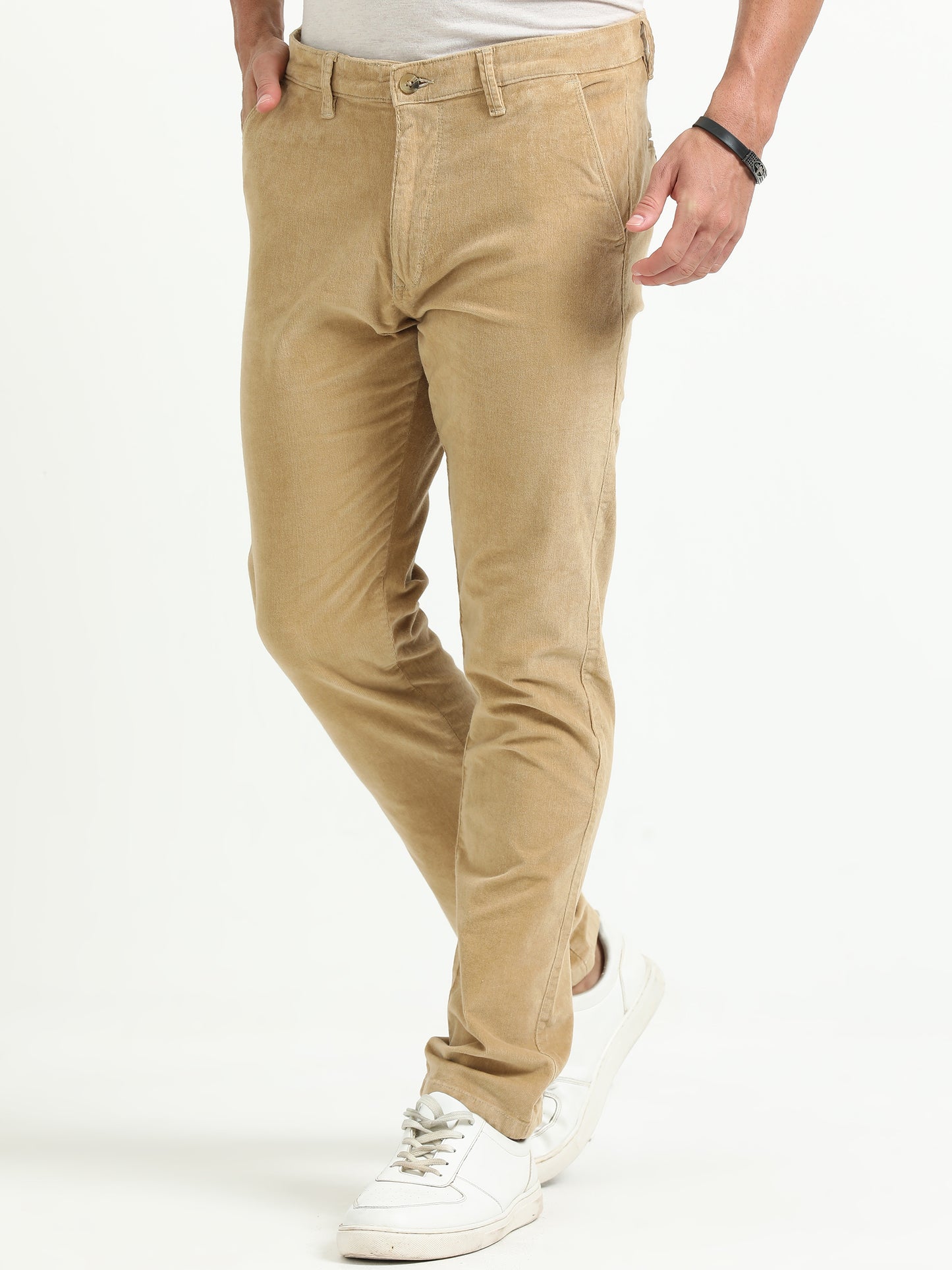 Corduroy Pants - Beige
